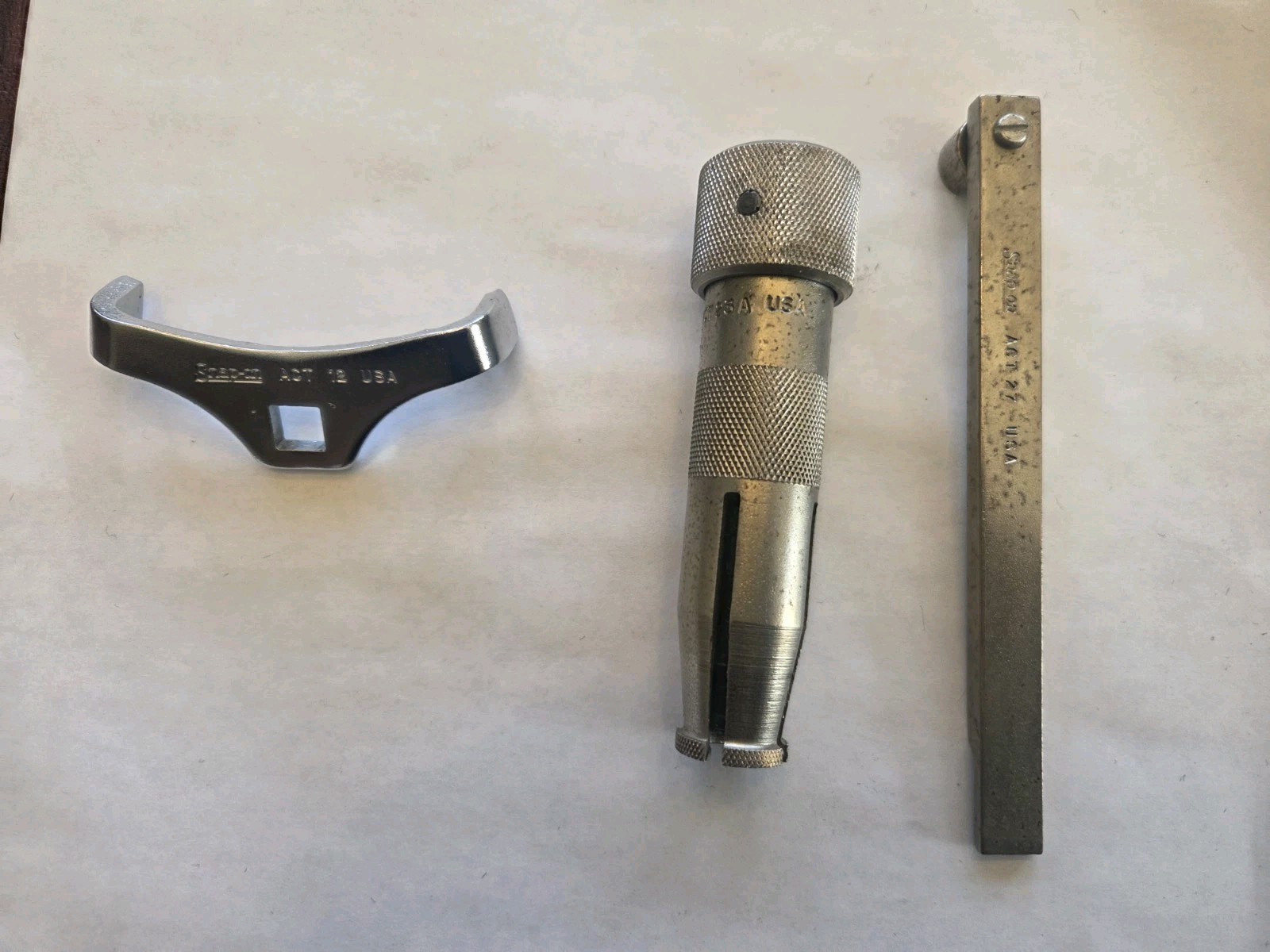 Vintage Snap On Tools Air Conditioning Service Tools ACT12 ATC27 ACT23A