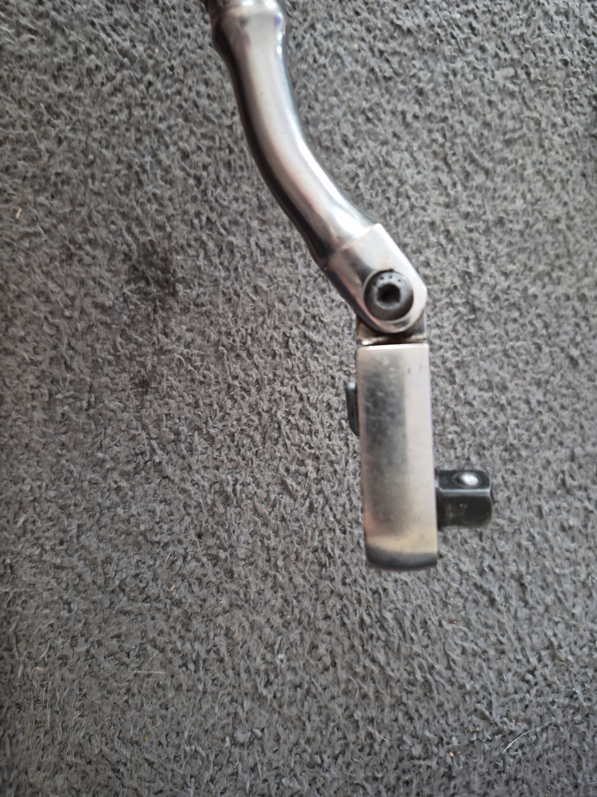 SNAP-ON 3/8″ DRIVE SOFT GRIP FRONT BENT FLEX HEAD RATCHET FHOF936 USA