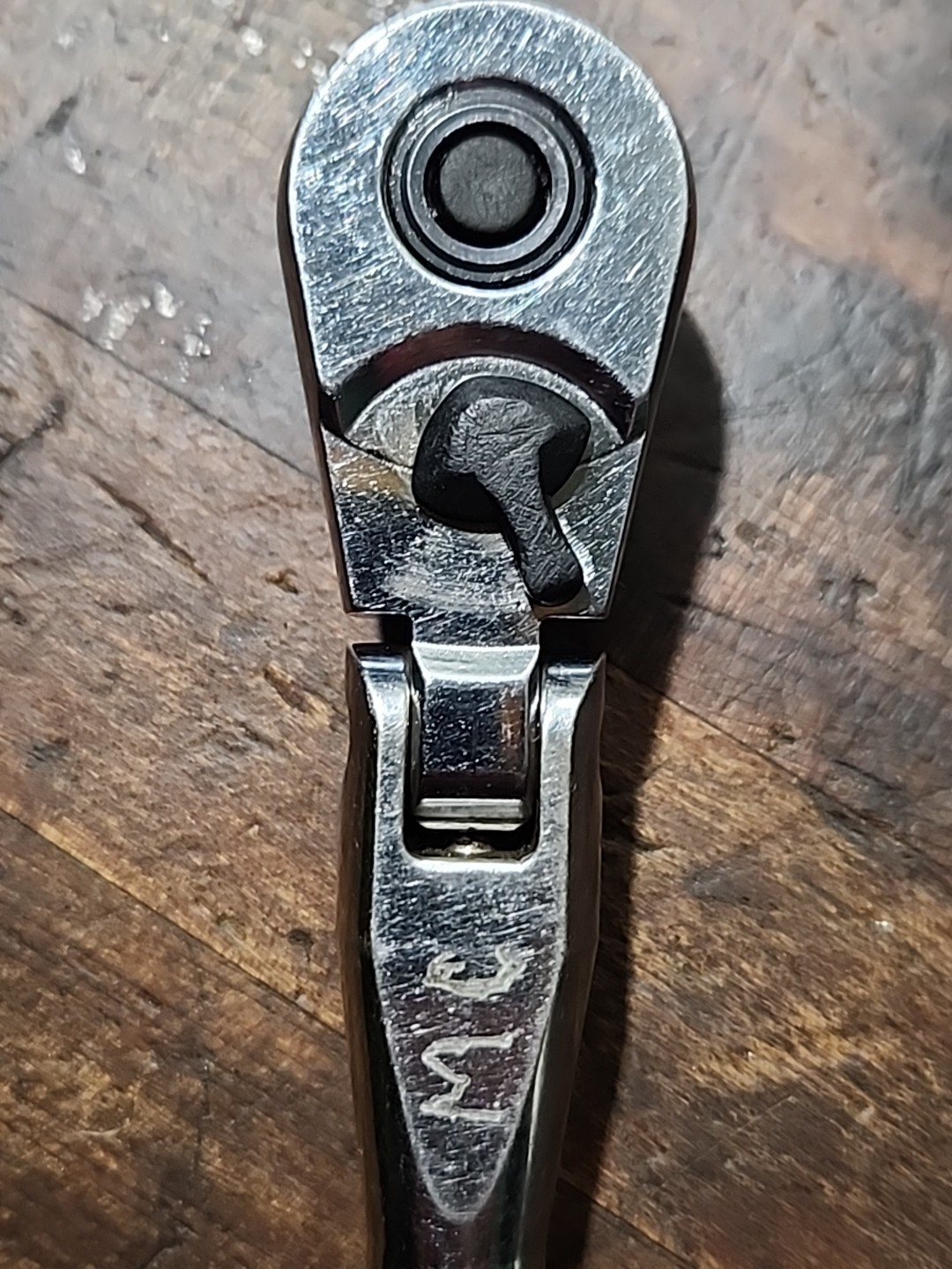 Craftsman 44834 – VM – USA 3/8 Drive Flex Head Stubby Ratchet