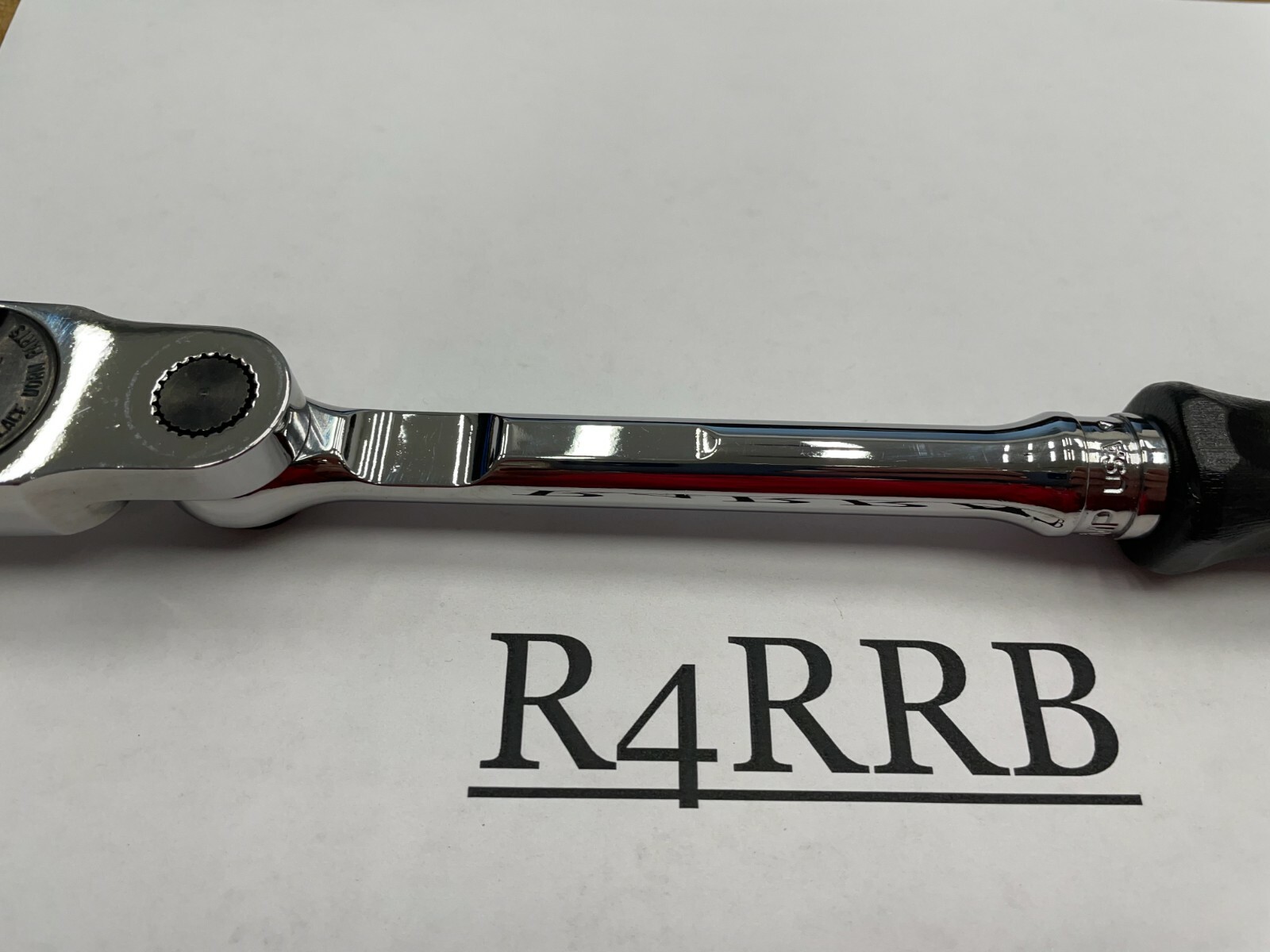 Snap-on Tools NEW BLACK 3/8″ Drive Hard Grip Multi-Position Ratchet FHD80MPBK