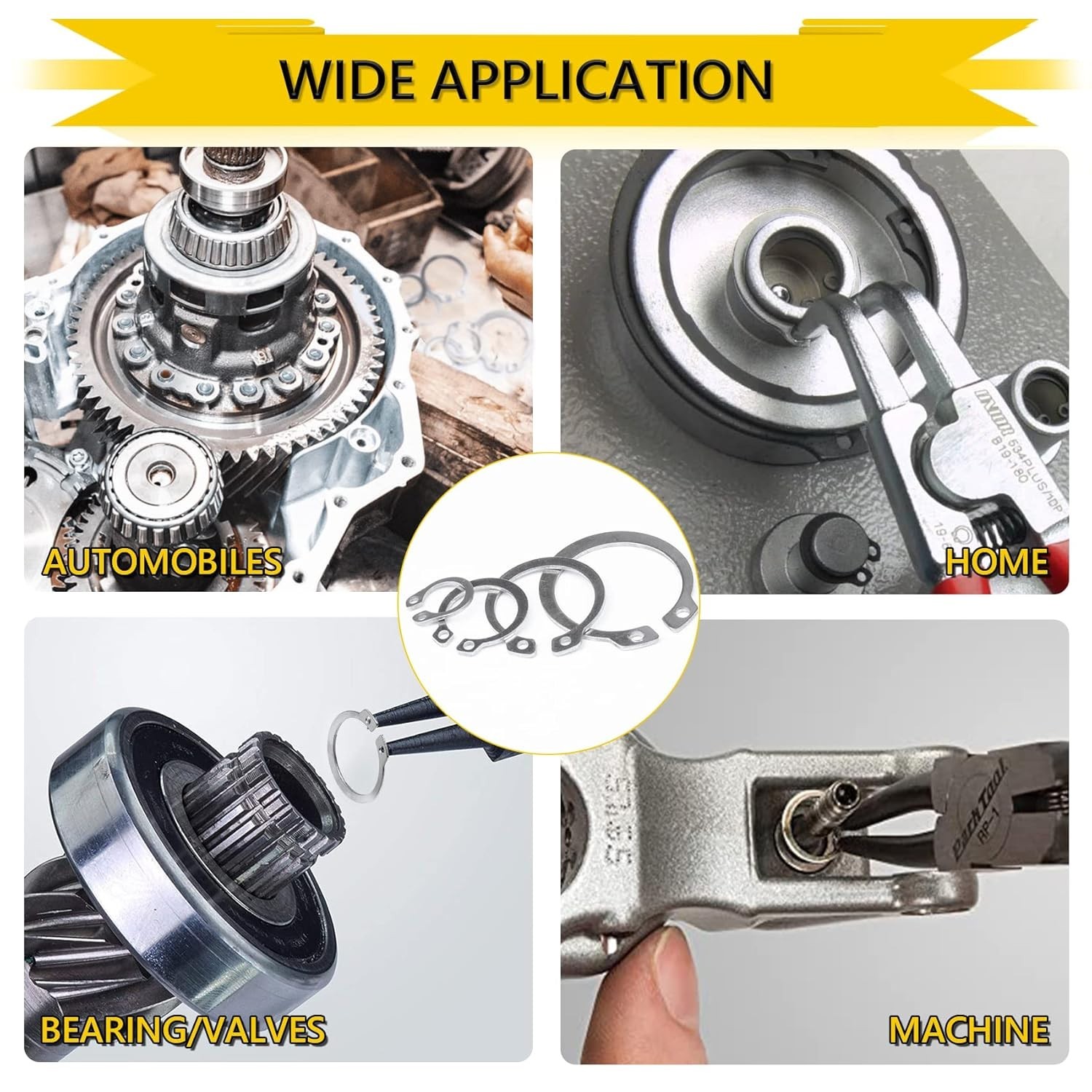 High-Quality Stainless Steel Retaining Rings