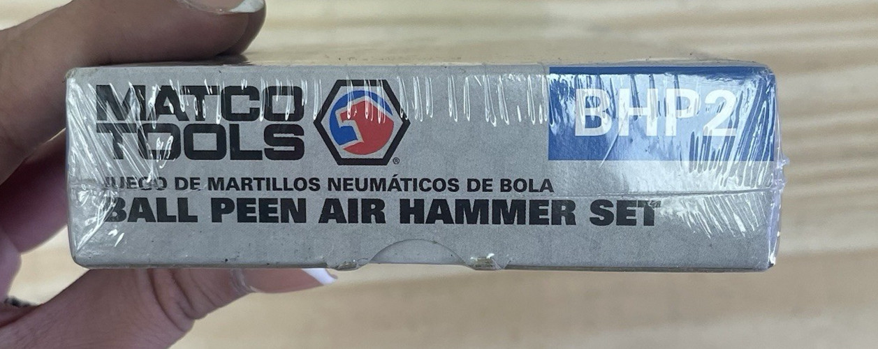Matco Tools 2 Piece Ball Peen Air Hammer Set BHP2 *BRAND NEW IN BOX* #T13