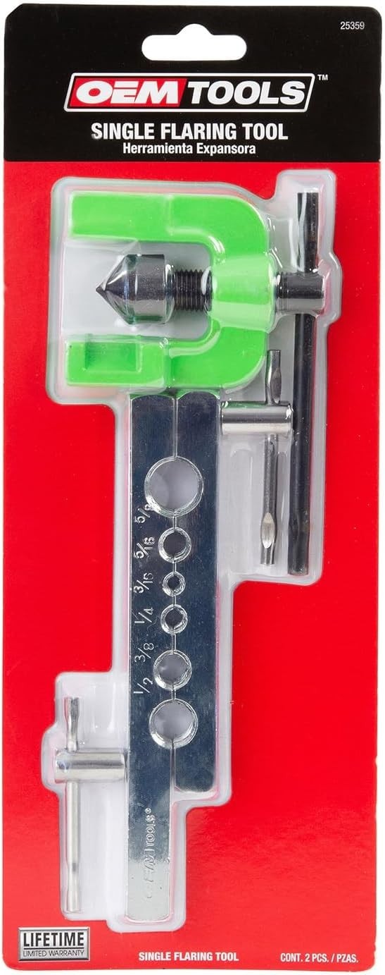 OEM TOOLS Single Flaring Tool SAE Brass, Copper, Aluminum 25359