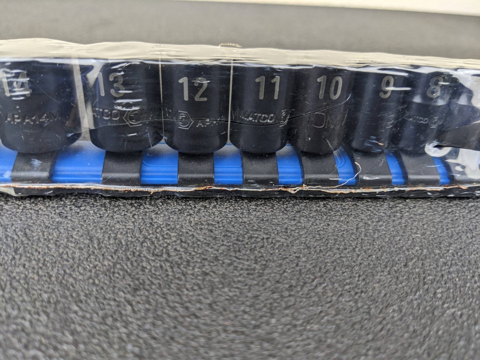 #bp115 Matco Tools NEW SAPMA12R 1/4″ Drive Pro Non Slip Impact Socket Set Metric