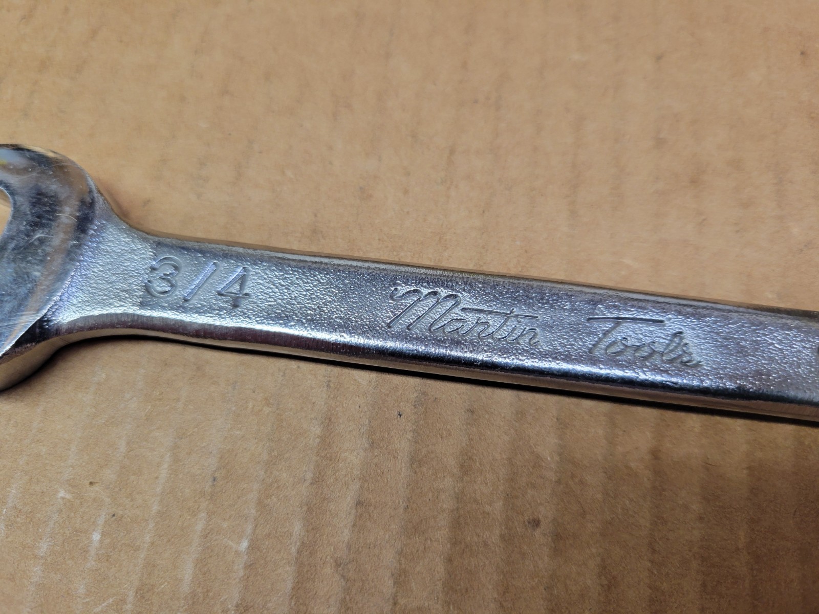 Martin Tools USA 9/16″ x 3/4″ Double Open End Wrench No 1728