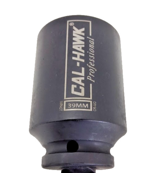 1/2″ DR. X 39MM DEEP IMPACT SOCKET 12 POINT Chromium-molybdenum CR-MO MATERIAL