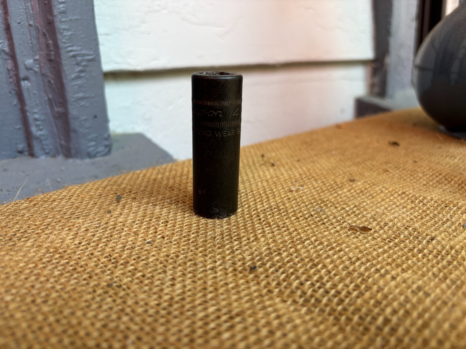 Snap-On Tools 3/8″ Drive 6pt 14mm Metric Deep Impact Socket SIMFM14 USA