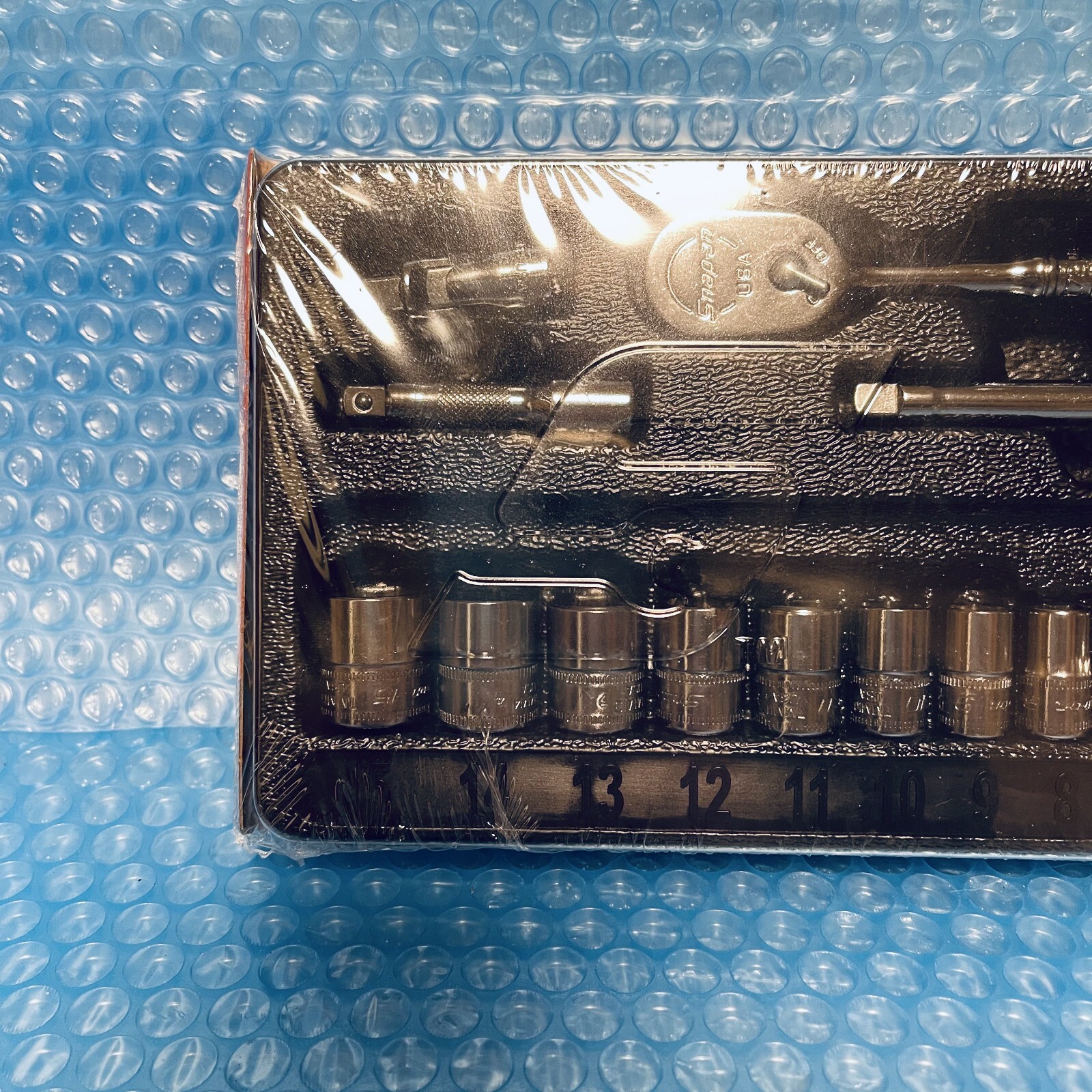 Snap-On 117TMM 17 pc 1/4″ Drive 6-Point Metric Starter Set Unused In Storage