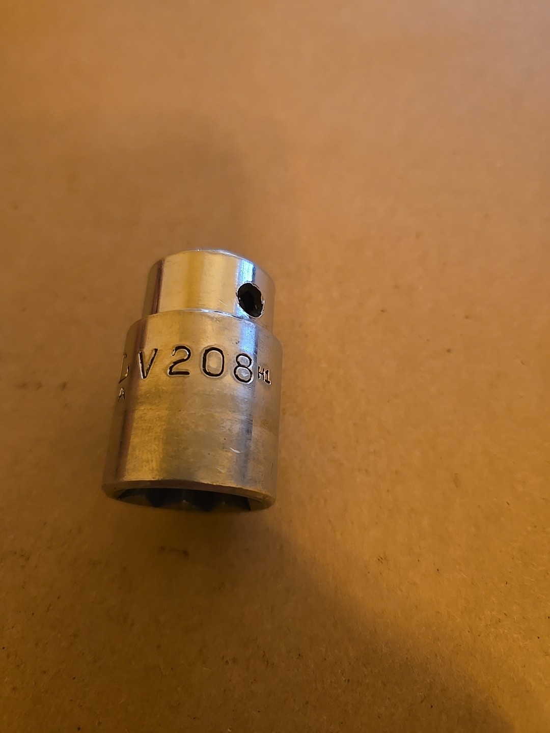 Mac Tools 1/2″ Drive 5/8″ 8PT SAE Chrome Double Square Socket USA V208