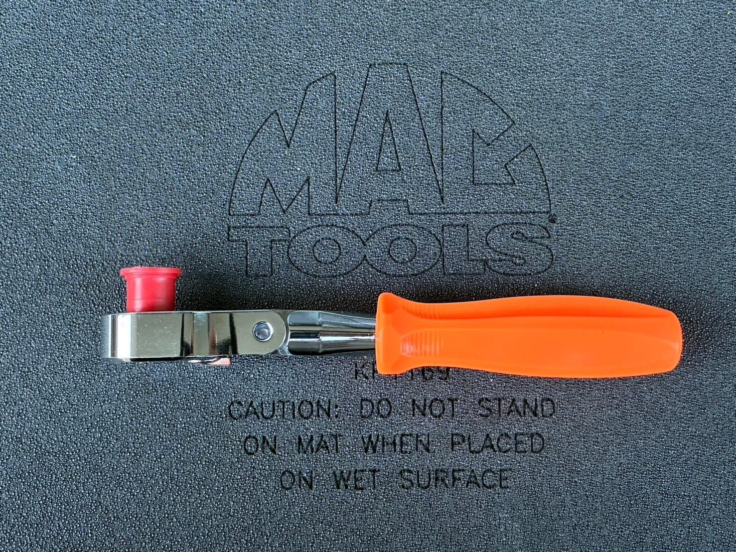 Rare Mac Tools 3/8dr Flex Ratchet XR1390AFPA ORANGE