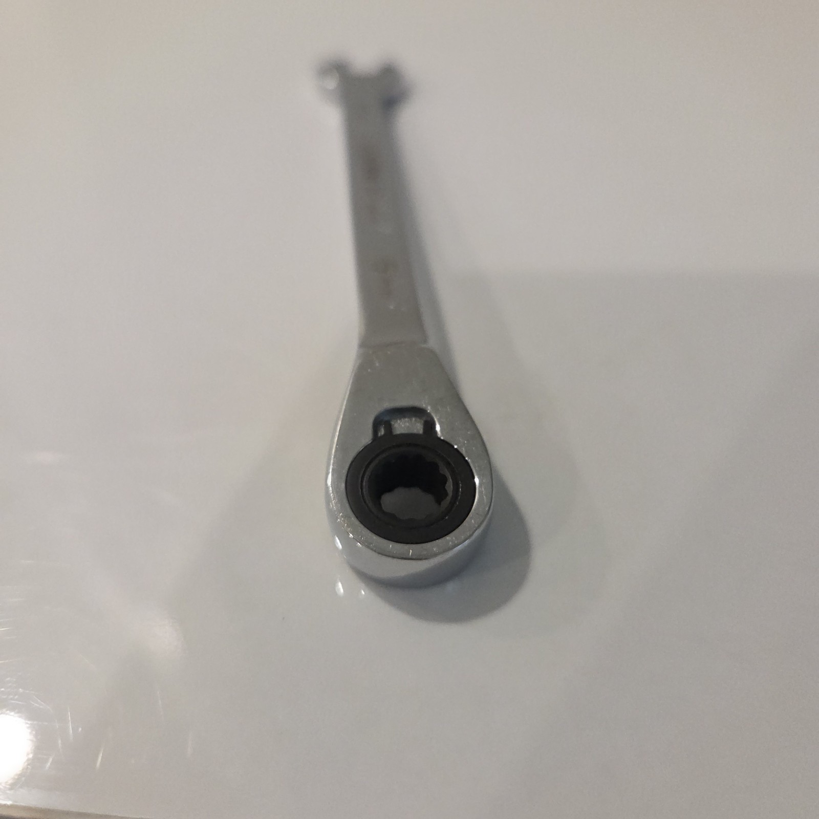 SNAP-ON 6 mm 12-Point Metric 15° Offset Ratcheting Wrench Blue-Point BOERM6