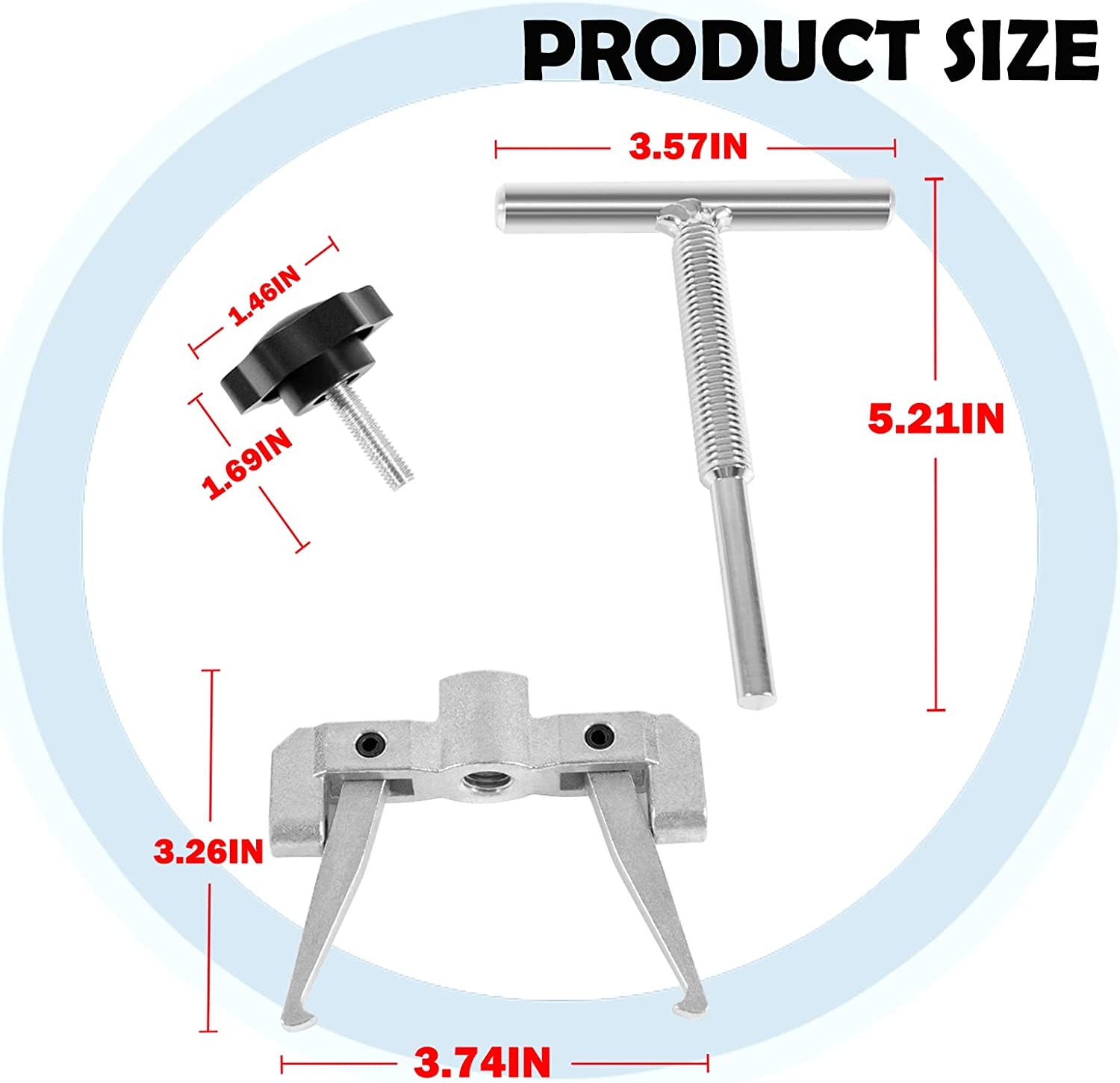 660040-1 Impeller Puller Removal Fit For Impellers 2-1/4″ to 2-9/16″ Jabsco Pump