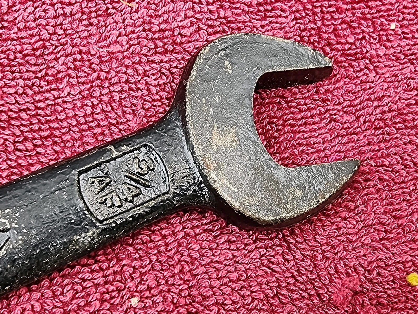 TW Superslim Double Open Ended Spanner 11/16AF x 13/16AF, England
