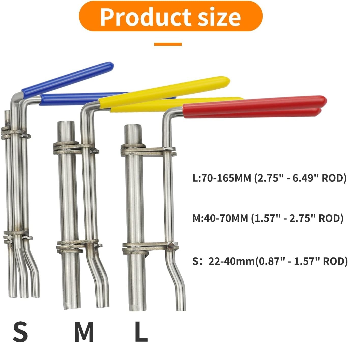High-Quality Stainless Steel Hydraulic Seal Installation Tool – 3 Sizes Included