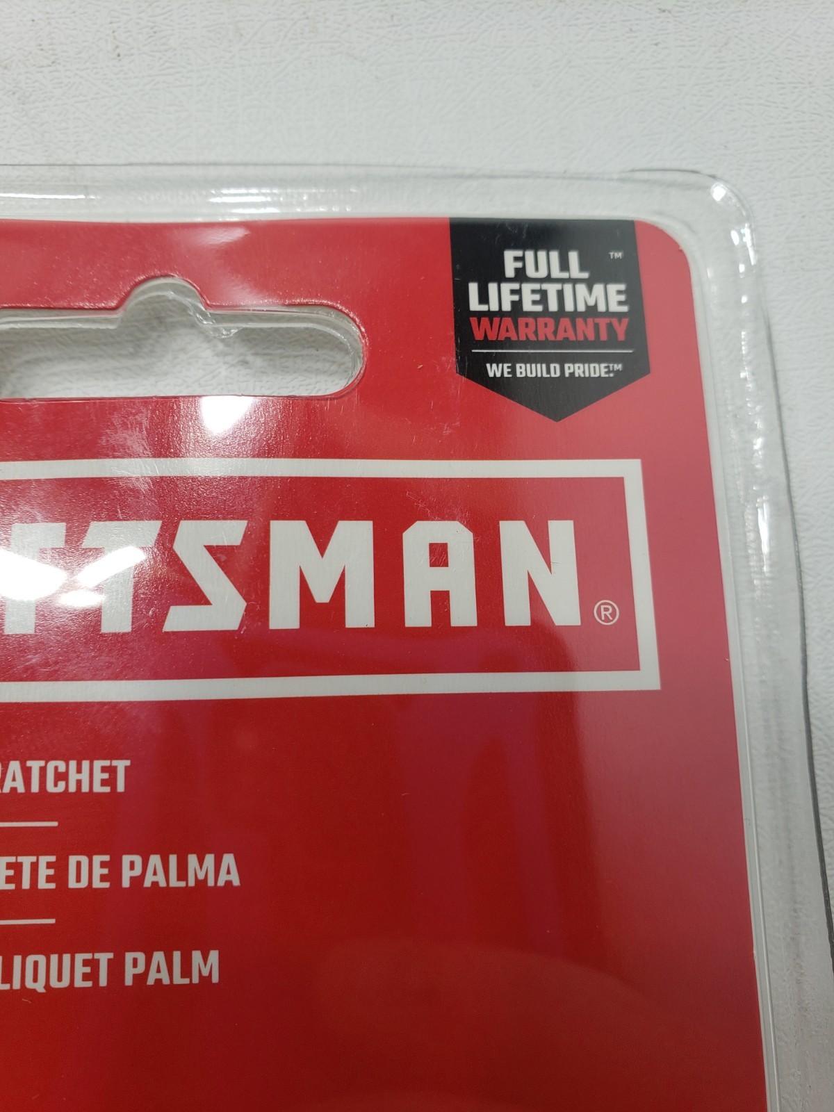 Craftsman CMMT86004 1/4” Drive Palm Ratchet 72-Tooth Sealed New Sealed