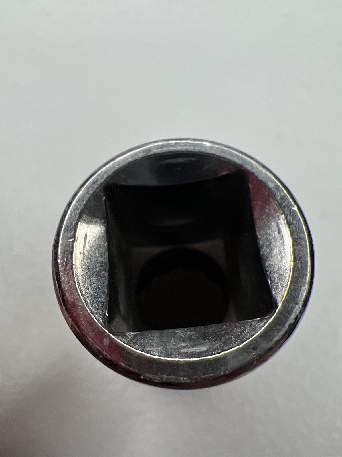 Vintage Craftsman 44236 G1 15mm 12 Point 1/2″ Drive Chrome Socket USA