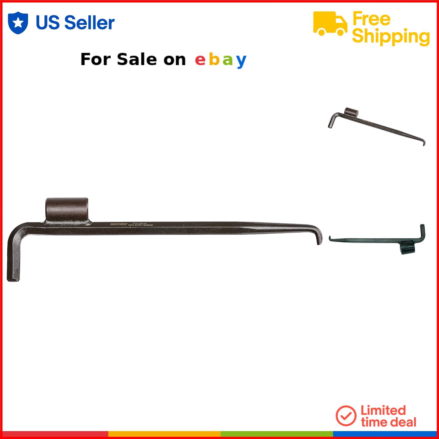 Seal Puller Hand Powered Multi-Use Tool Materials for Automotive and Plumbing