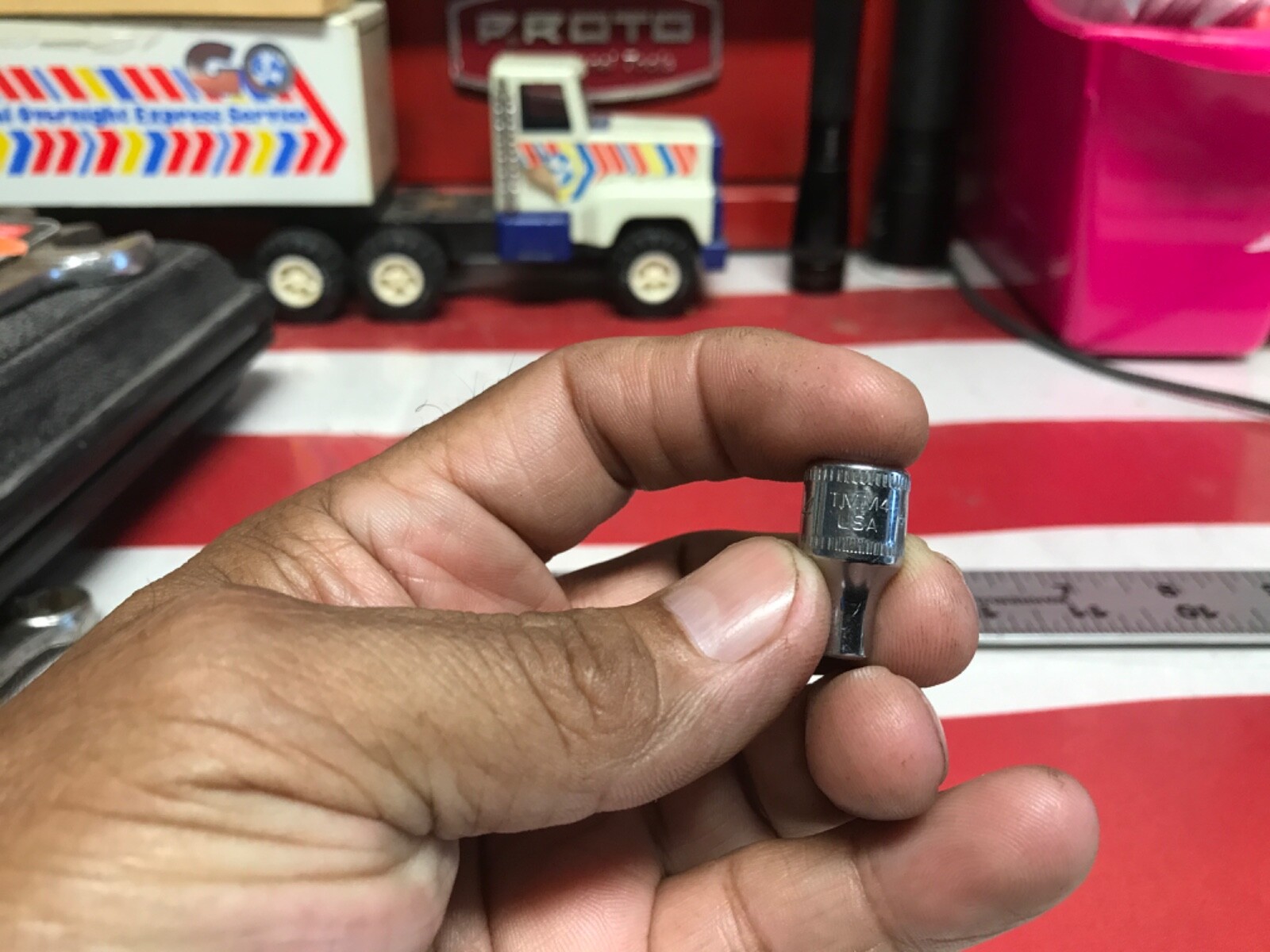 Snap on socket 4mm 1/4” drive 6 points TMM4 ####