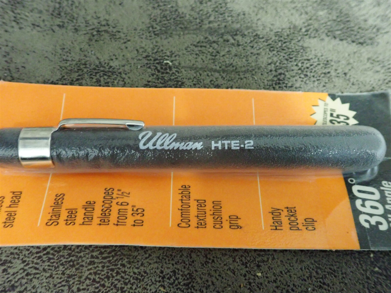 NEW Ullman HTE-2 Telescoping Inspection Mirror 1 1/4″ Diameter Glass (BN407)
