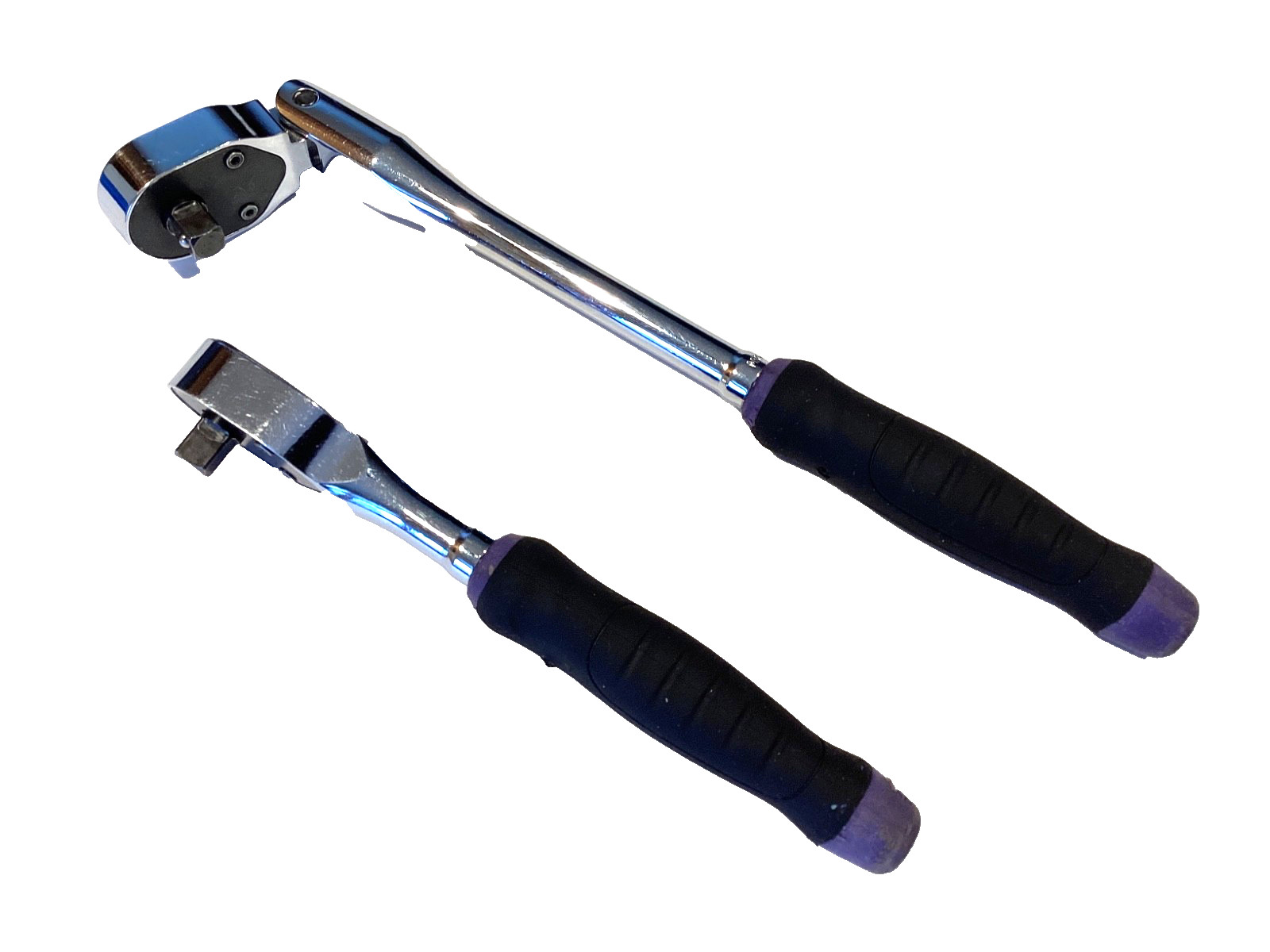 Mac Tool 2 Piece PURPLE 1/4″ Drive Limited Edition Ratchet Set MR990LFPA MR690PA