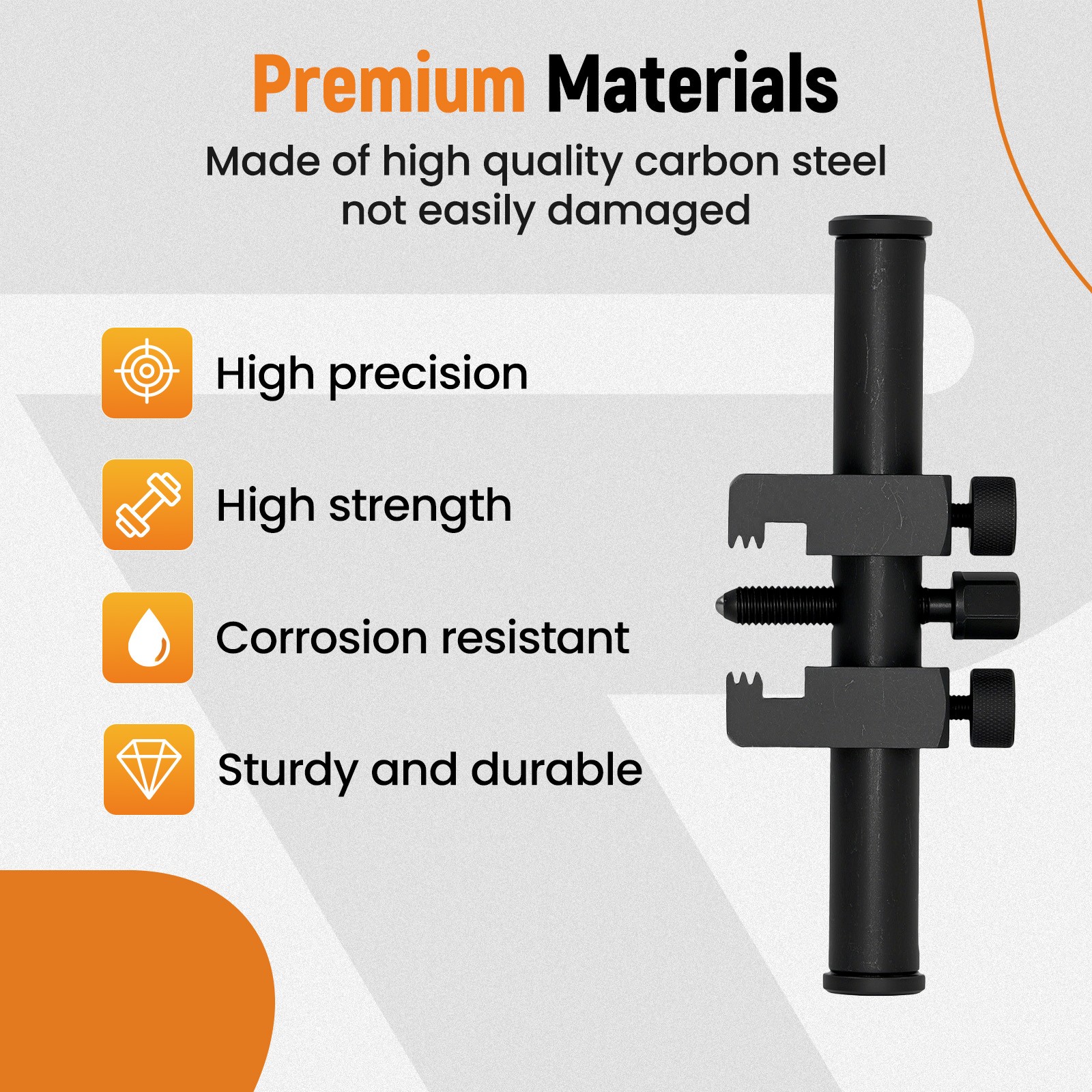 35mm -165mm Universal Puller For Ribbed Drive Pulley Crankshaft Tools Remover