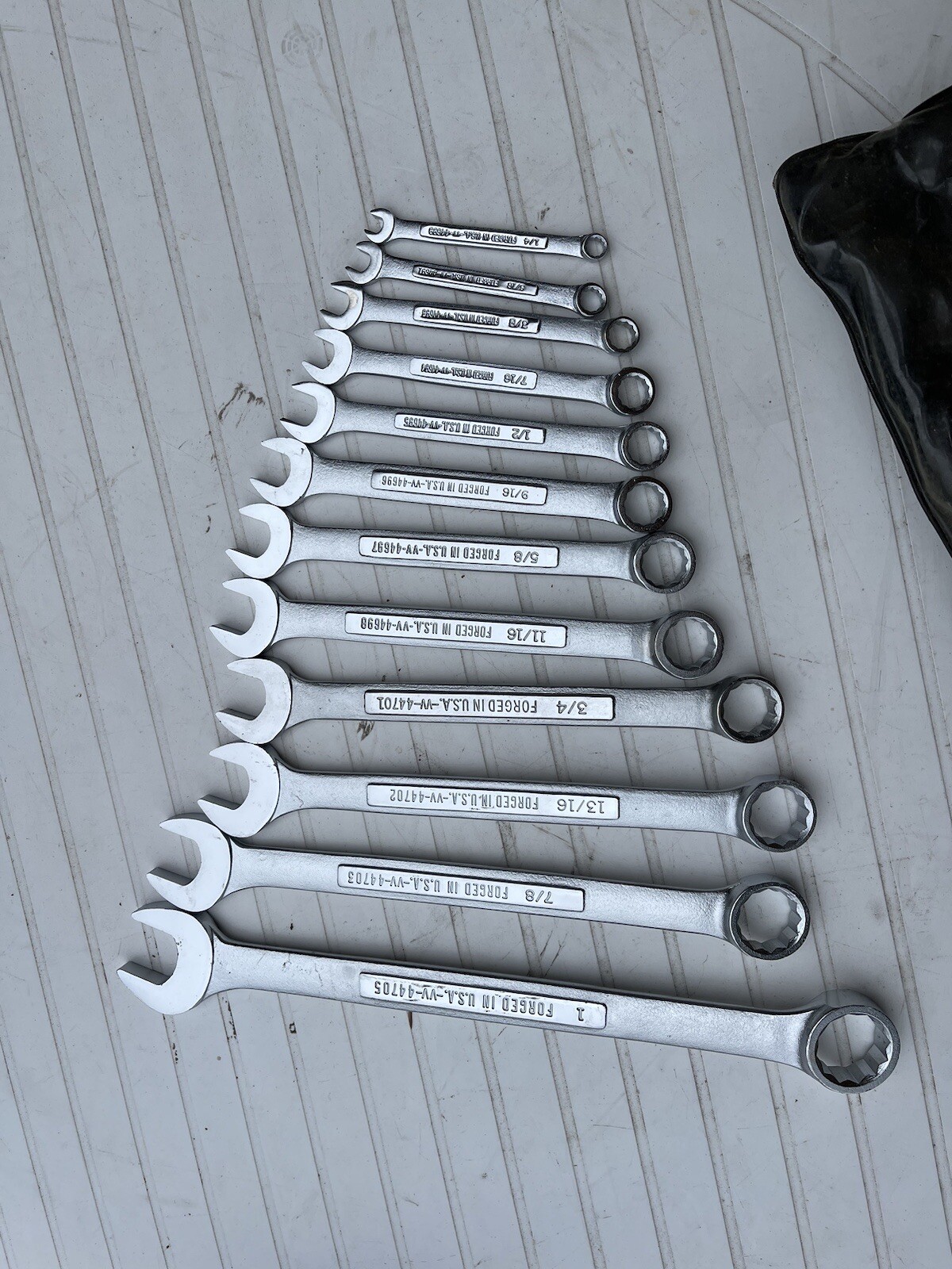 New Old Stock CRAFTSMAN Model 94971 WRENCH SET 12 Pieces 12 Points
