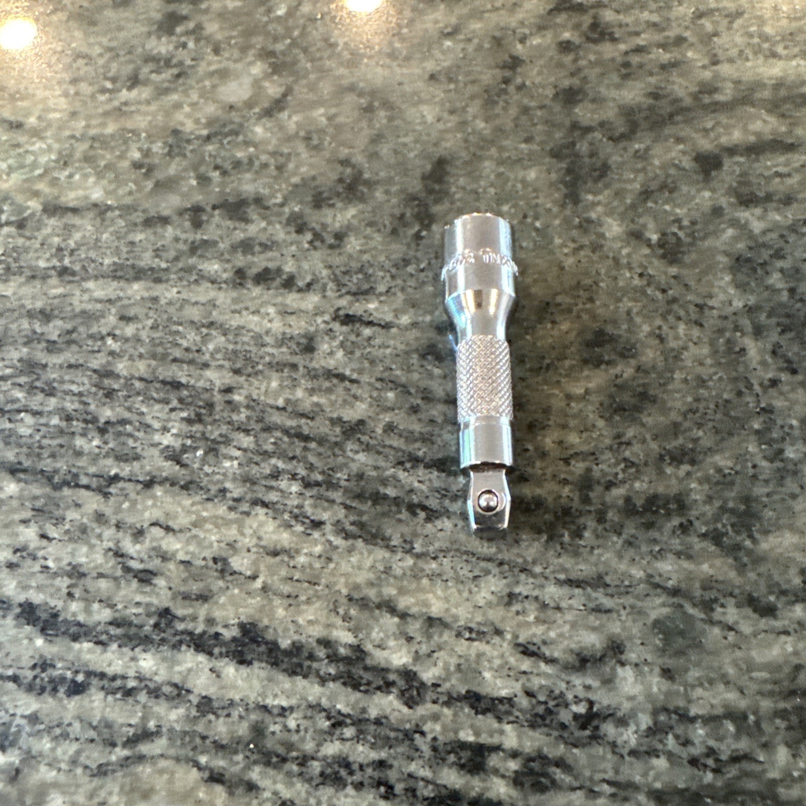 Snap-On tmxwk2 1/4″ drive 2″ knurled chrome friction ball wobble extension new