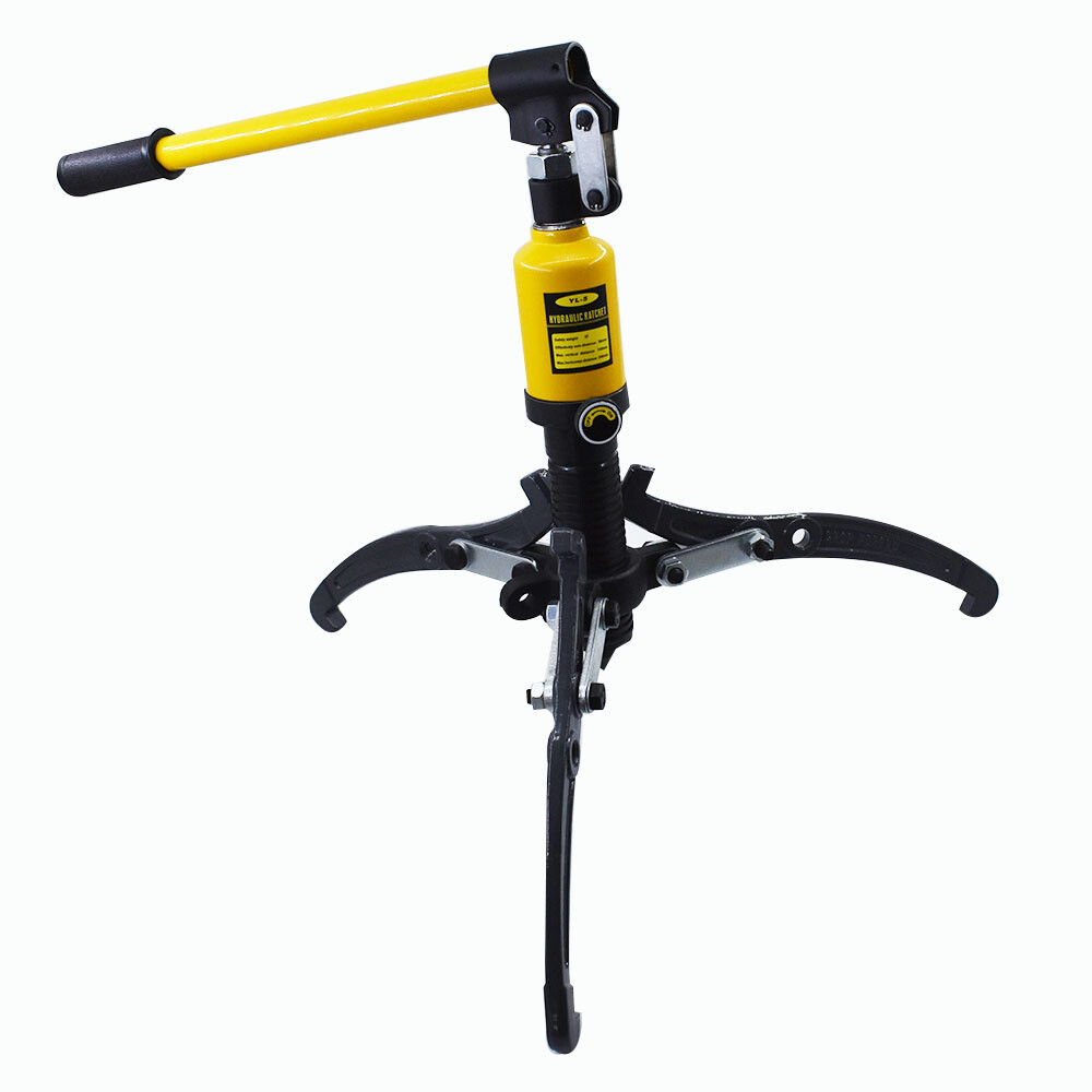 5T Hydraulic Bearing Gear Puller Wheel Hub Puller Separator Garage Tool 3-Jaws