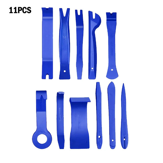 Plastic Trim Removal Pry Tool Set for Car Radio Panel Door Dash Clip Fasteners