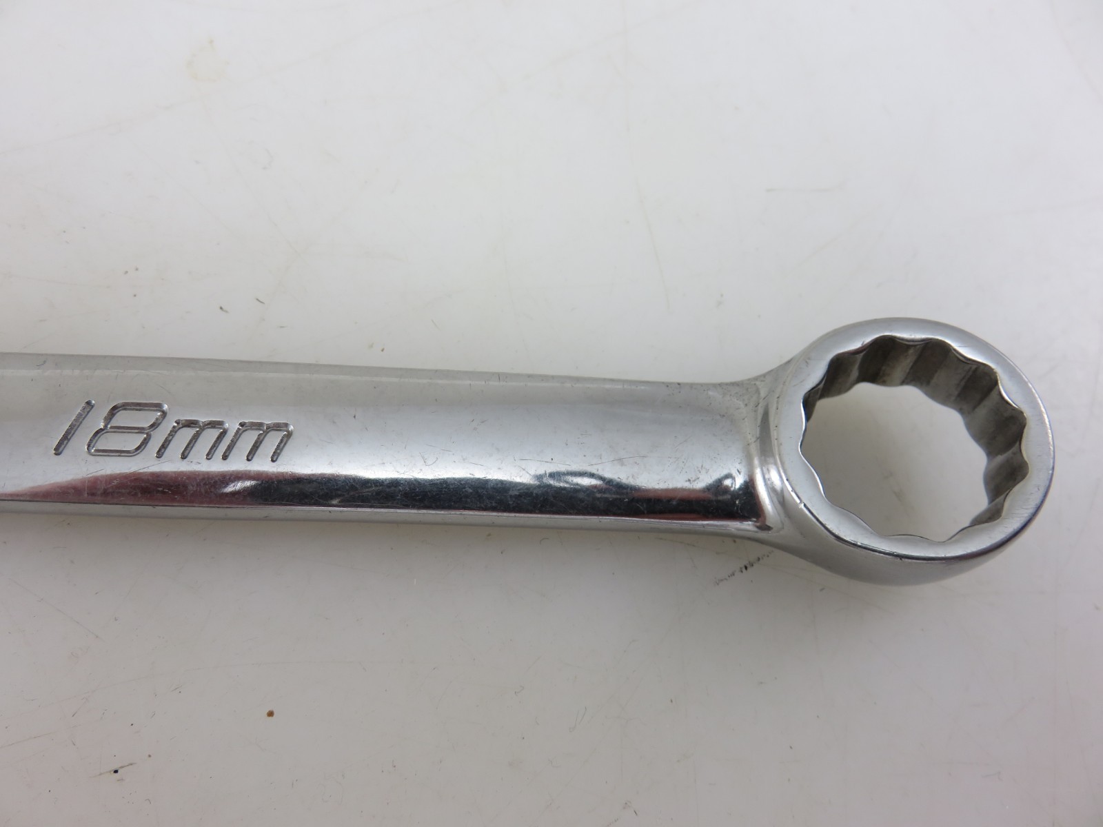 Snap-On OEXLM18B METRIC LONG Combination Wrench 18mm
