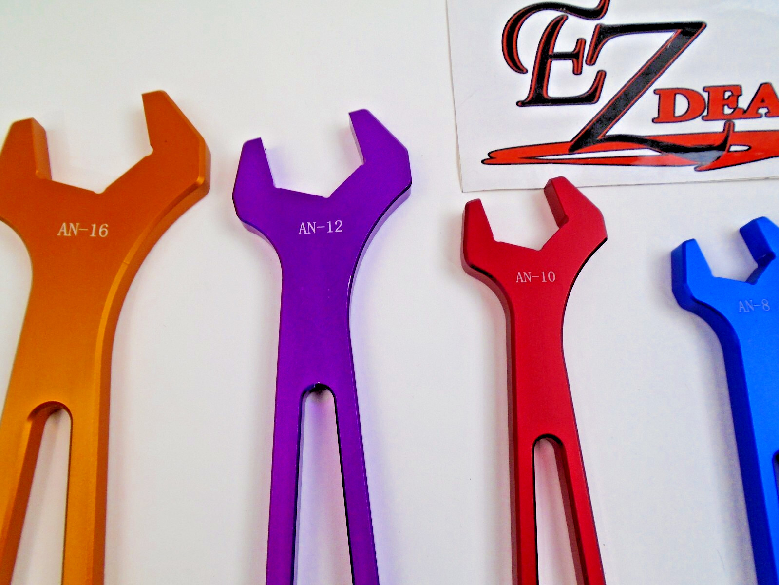 Fitting Wrench & Vise Jaws Alum. Tool 3AN-16AN JIC AN Fittings Hose End Wrench