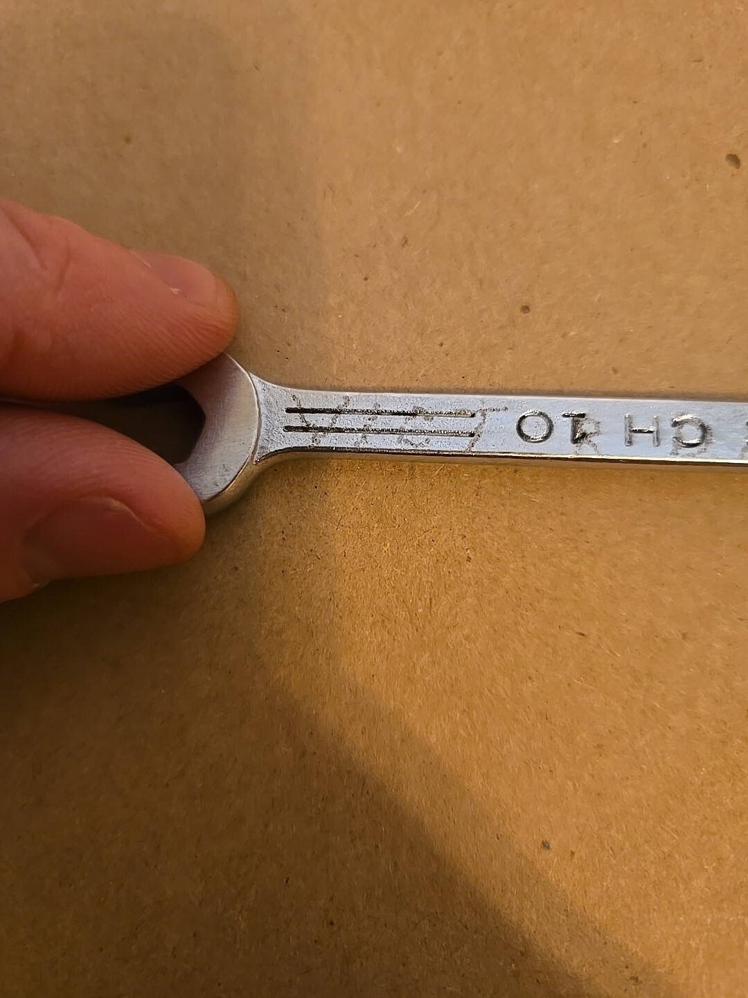 Mac Tools Sabina 5/16″ 6PT Chrome Midget Combination Wrench CH10