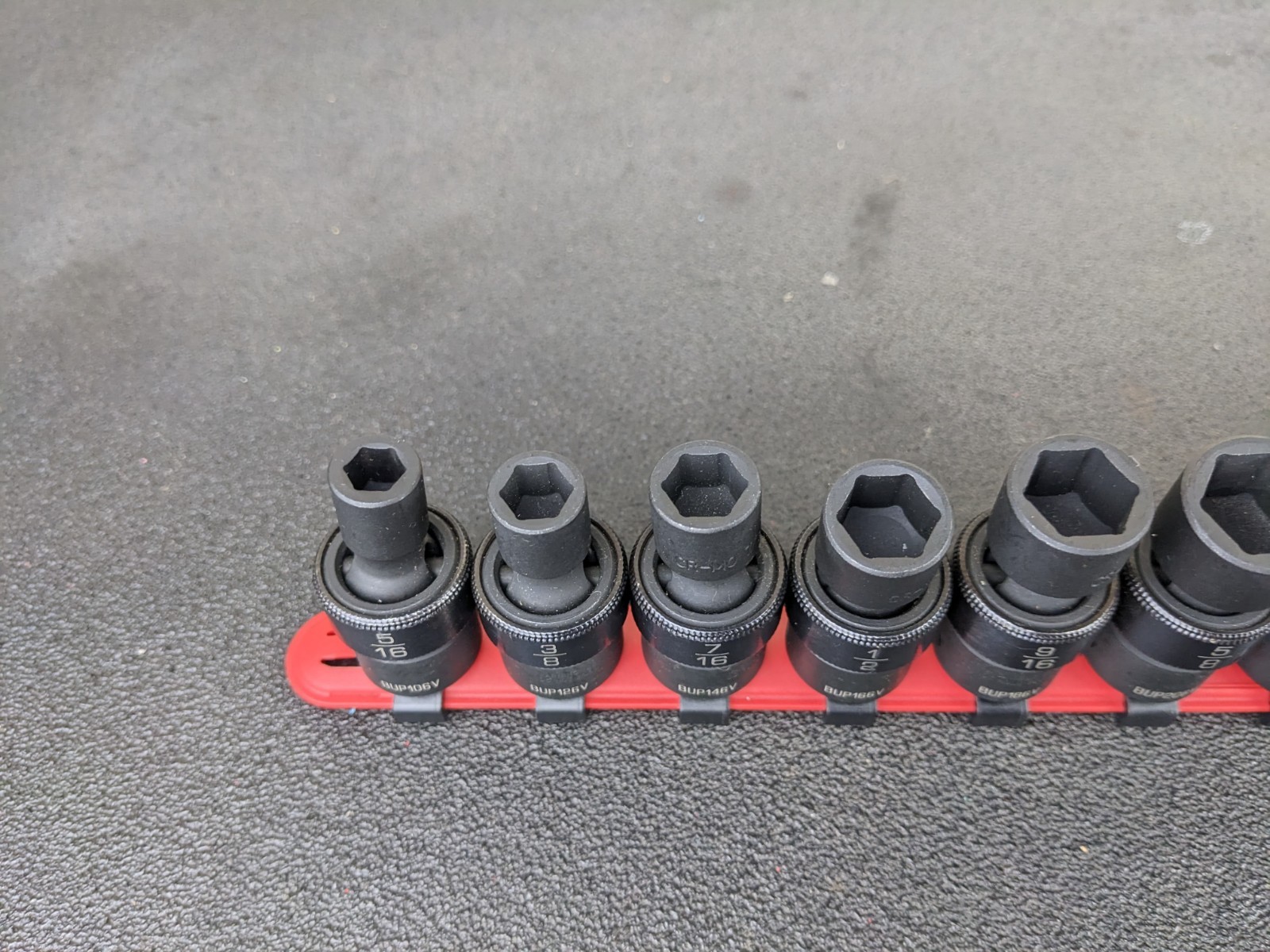 #bp119 Matco Tools NEW SBUP126V Universal Impact Socket Set 3/8″ Drive SAE ADV