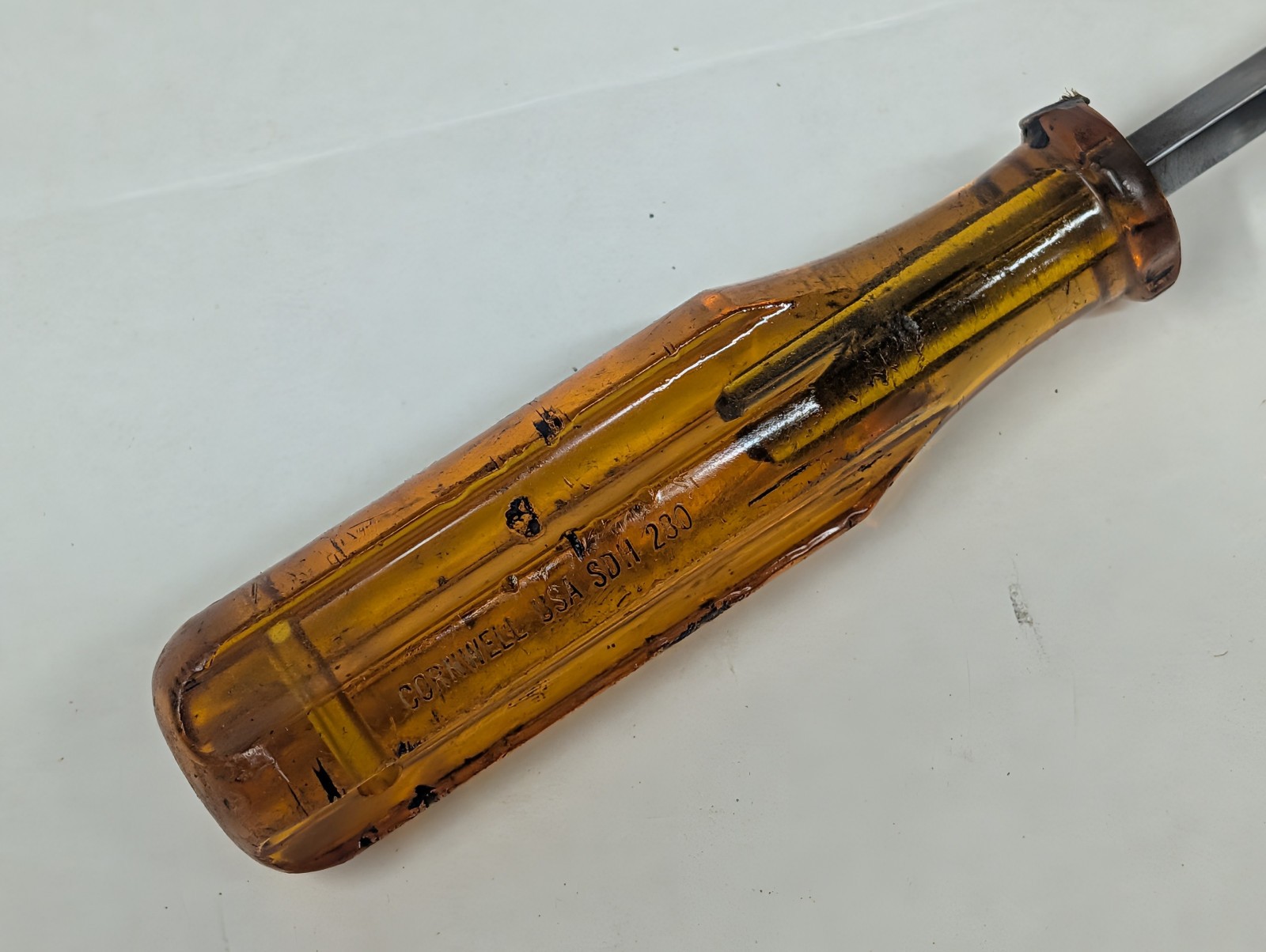 Cornwell SDH-280 Long Slotted Flathead Screwdriver 22.5″ Length Vintage USA