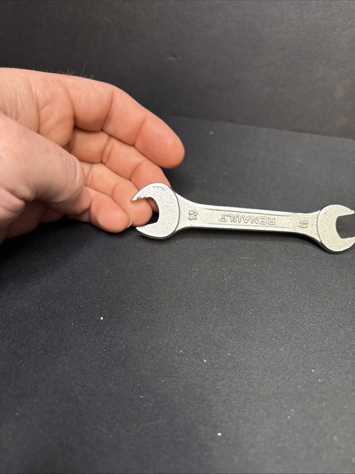 Renault Open End Metric Wrench Spanner 11mm & 13mm – Made in France Great Shape!