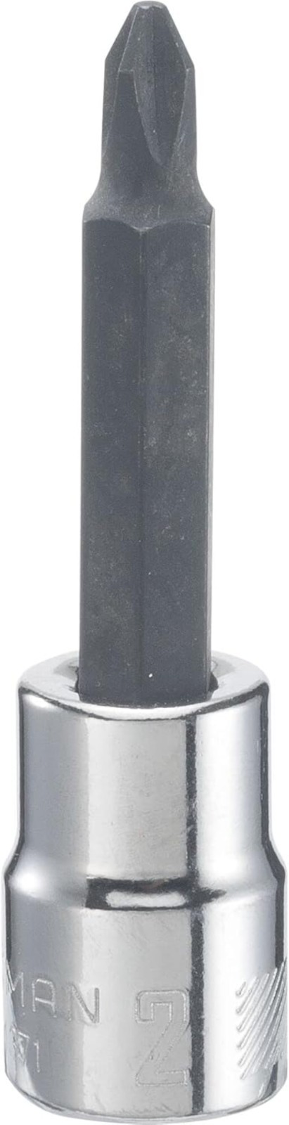 3/8-in Drive Phillips 2 Bit Standard SAE Driver Socket CMMT44371