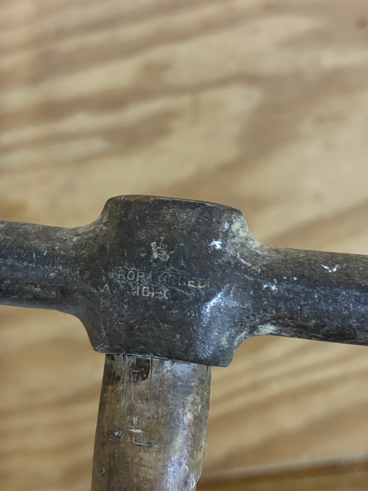 Vintage Fairmount 161-G auto body bumping hammer (Made in USA)