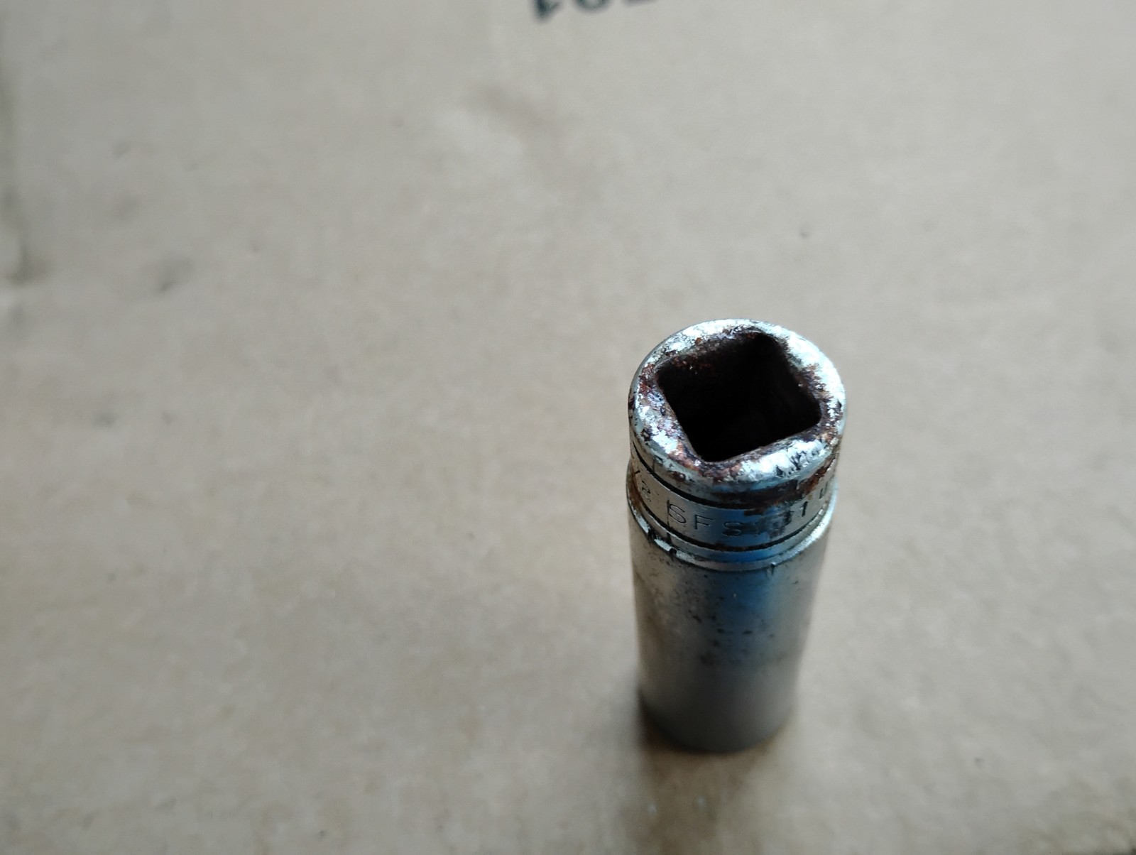 Snap On 3/8″ Drive 3/8″ 6PT Deep Chrome Socket SFS121 Pre-Owned