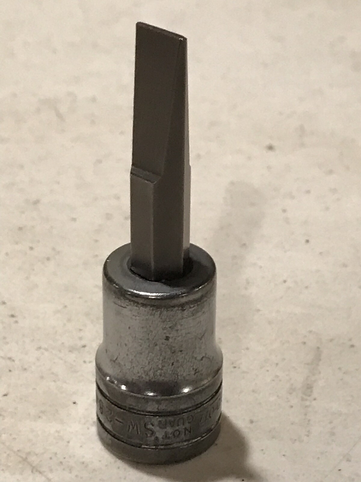 VINTAGE SNAP ON 1/2″ DRIVE FLAT TIP SOCKET DRIVER SW-284