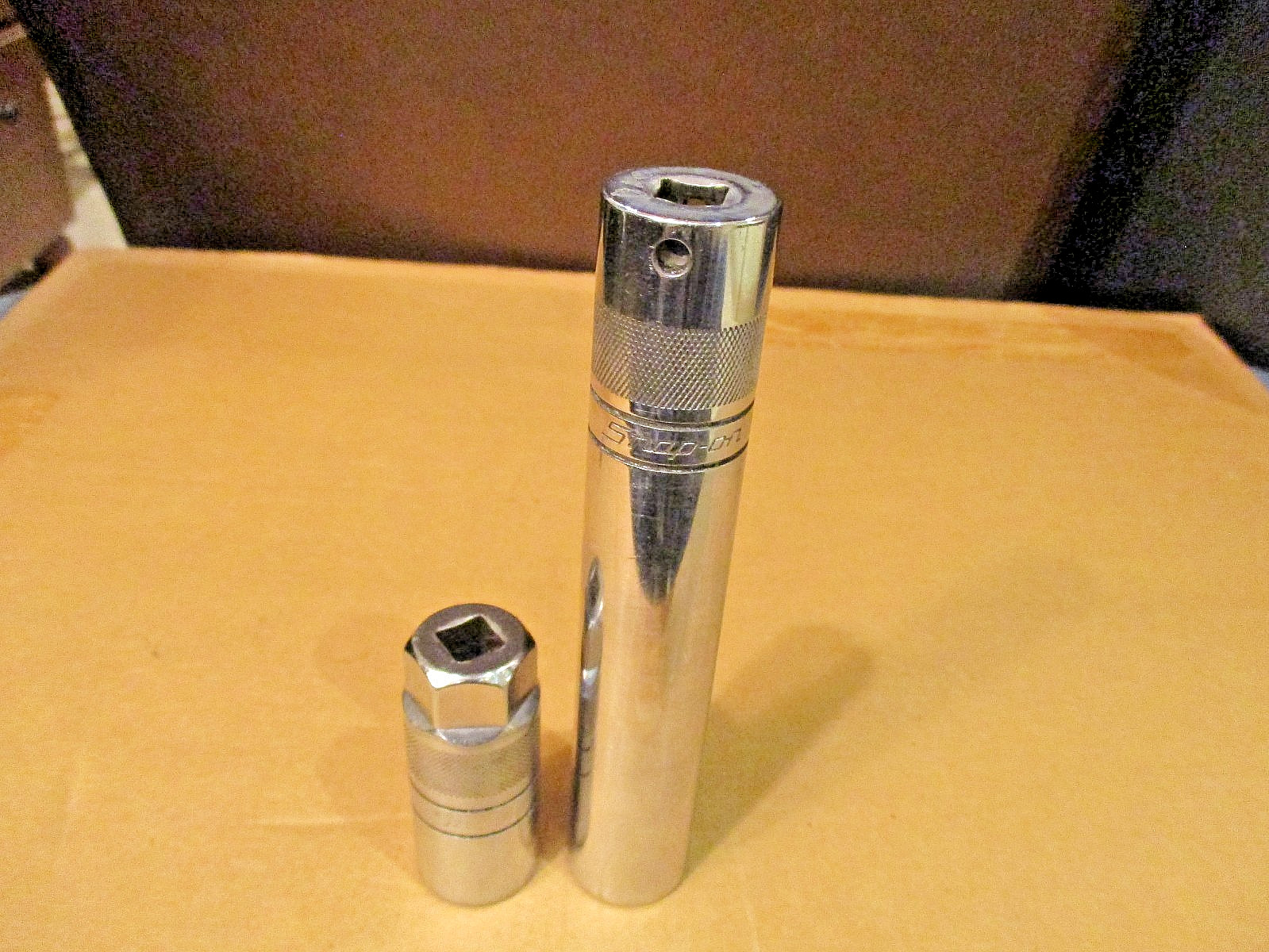 SNAP ON 13/16 S9719KA & S9704K, 3/8″ DRIVE 6 POINT CHROME SPARK PLUG SOCKETS USA