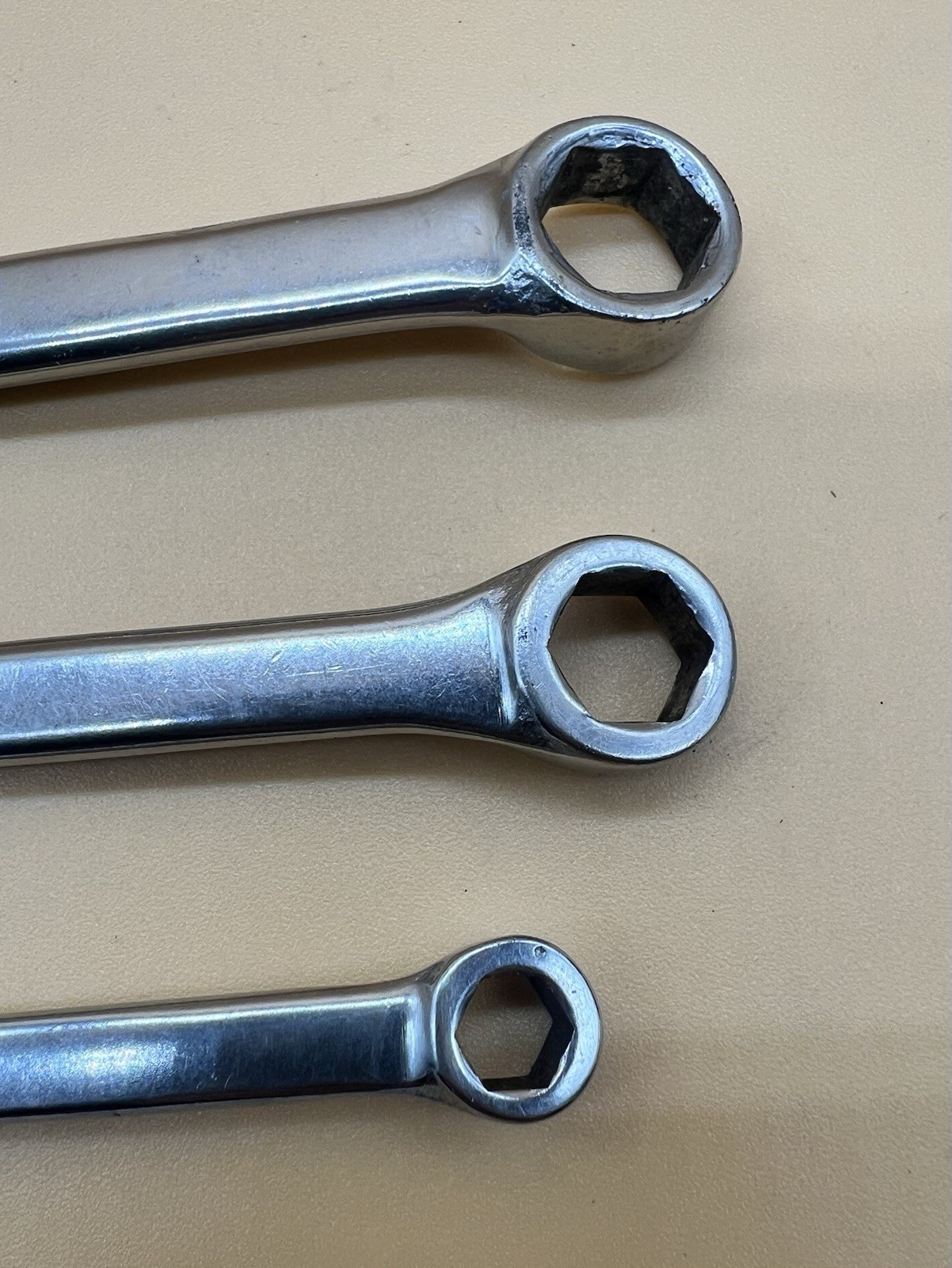 Matco Tools USA 3 Pcs WC146, WC126, WC86 SAE Combination Wrench 6 Point Chrome