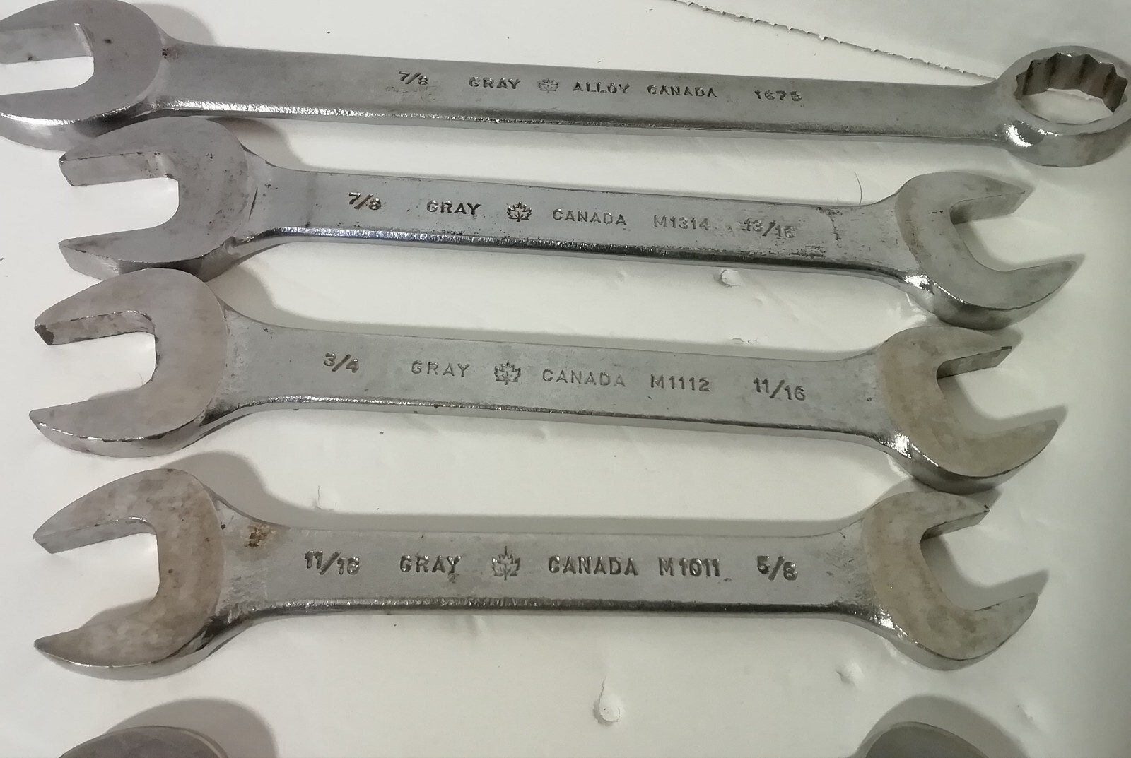 VTG. GRAY CANADA Mechanic WRENCHES