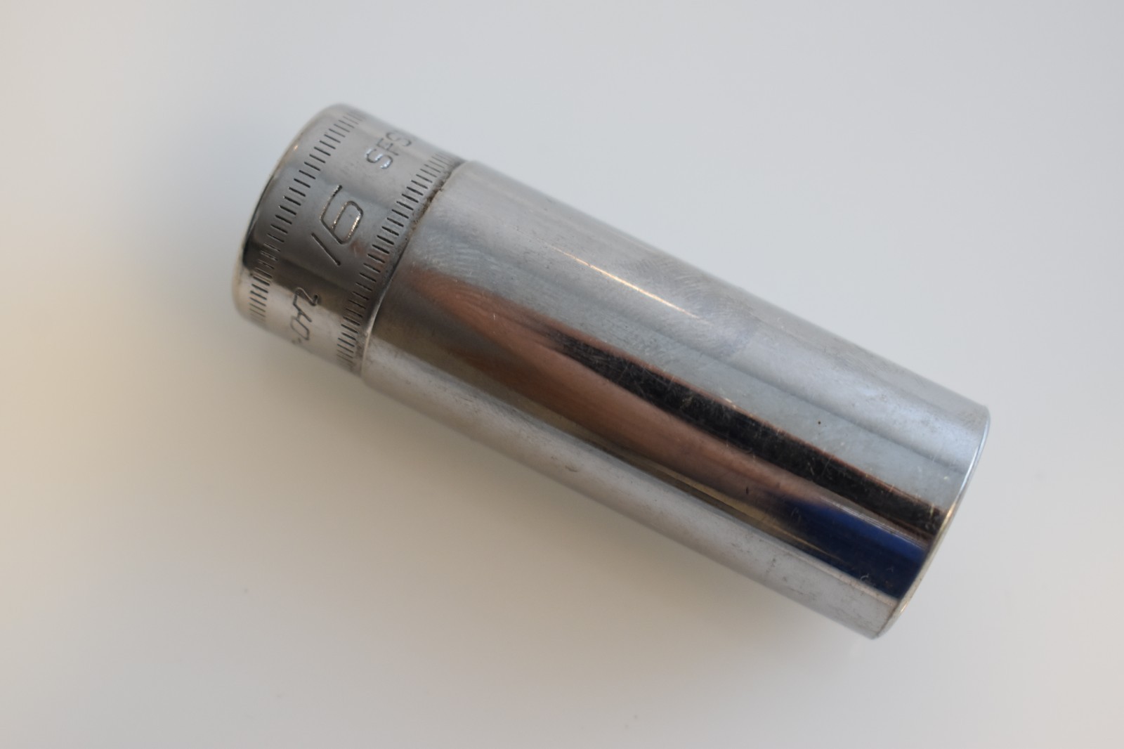 Snap On Tools SFSM16 16mm Metric Flank Drive Deep Socket 3/8″ Drive 6 point USA