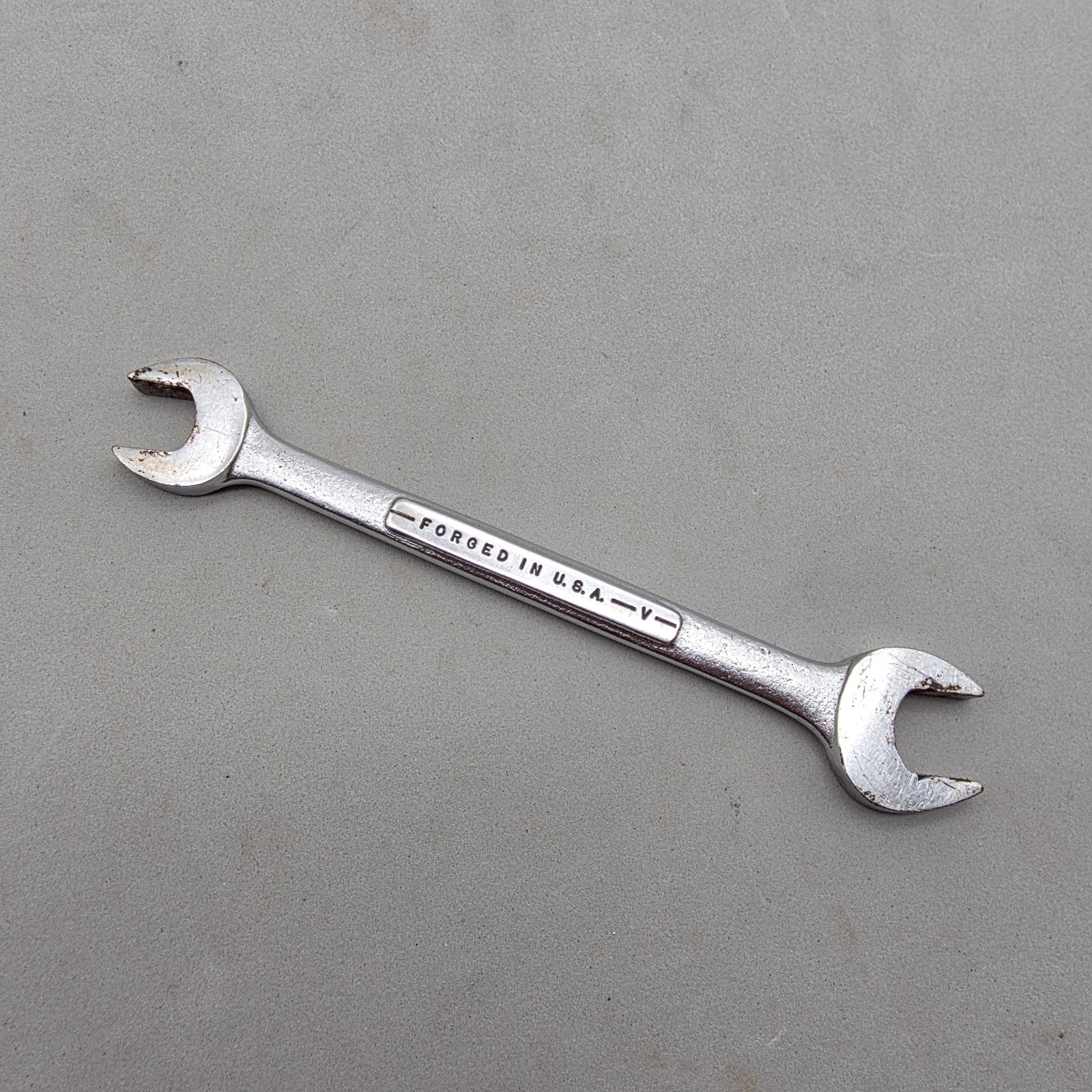 Craftsman Tools V Series Open End Wrench 3/8″ X 7/16″ USA