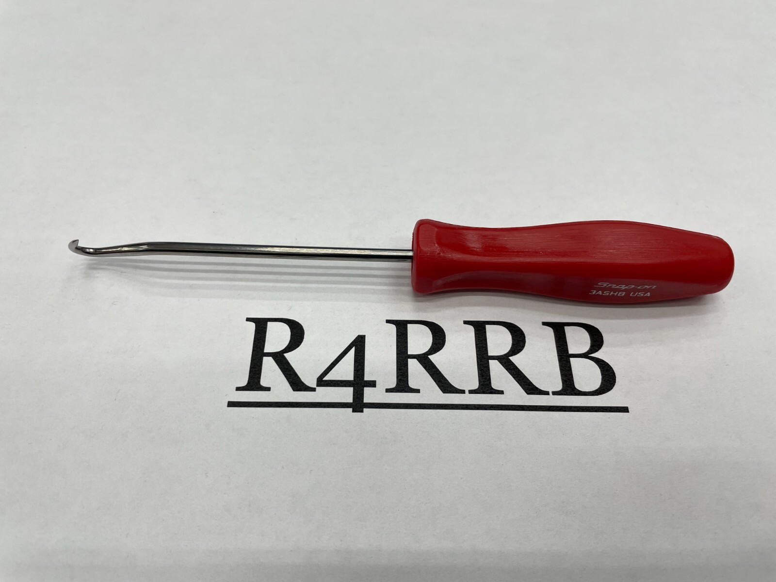 Snap-on Tools USA NEW Classic RED Mini Hard Handle Hook Pick 3ASHBR