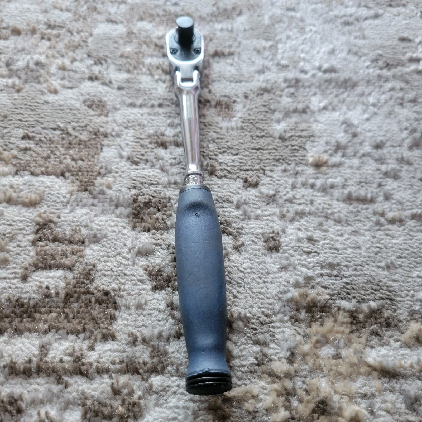 Snap-on Tools USA 3/8″ Drive POWER BLUE Small body Flex-Head Ratchet FHCLF72
