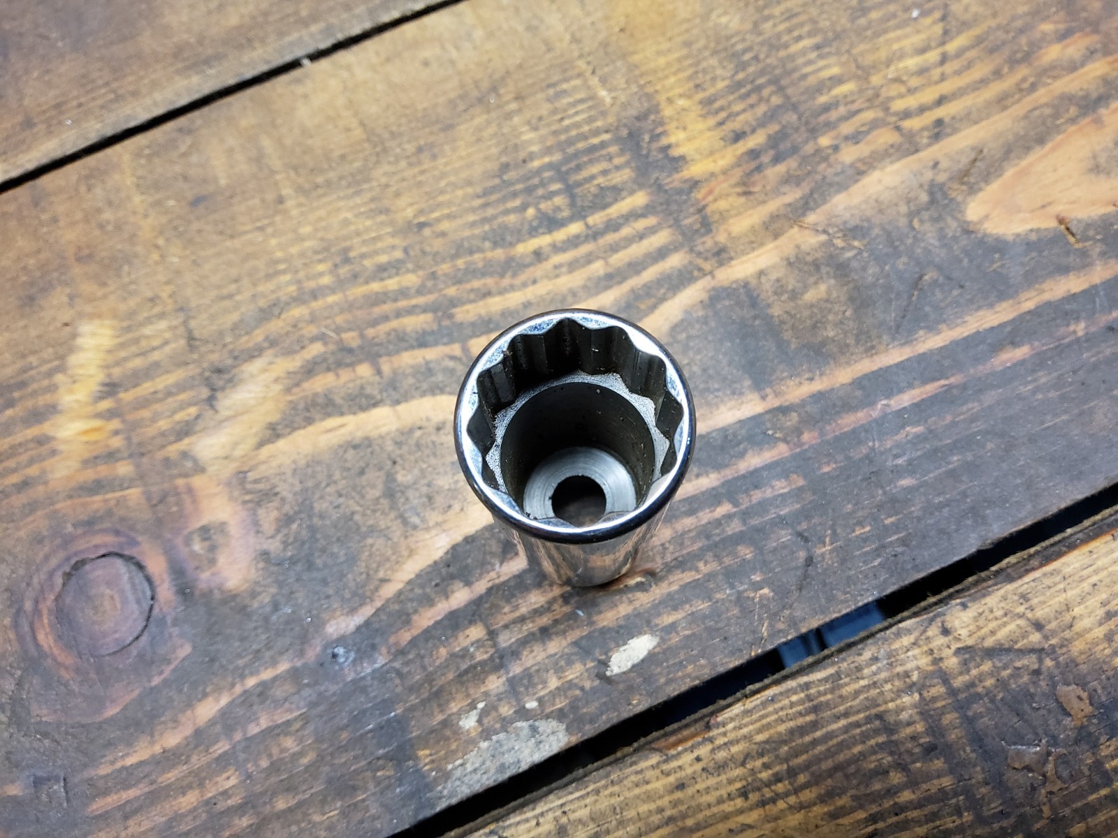 Snap On 3/8″ Drive 3/4″ 12PT Deep Chrome Socket SF241