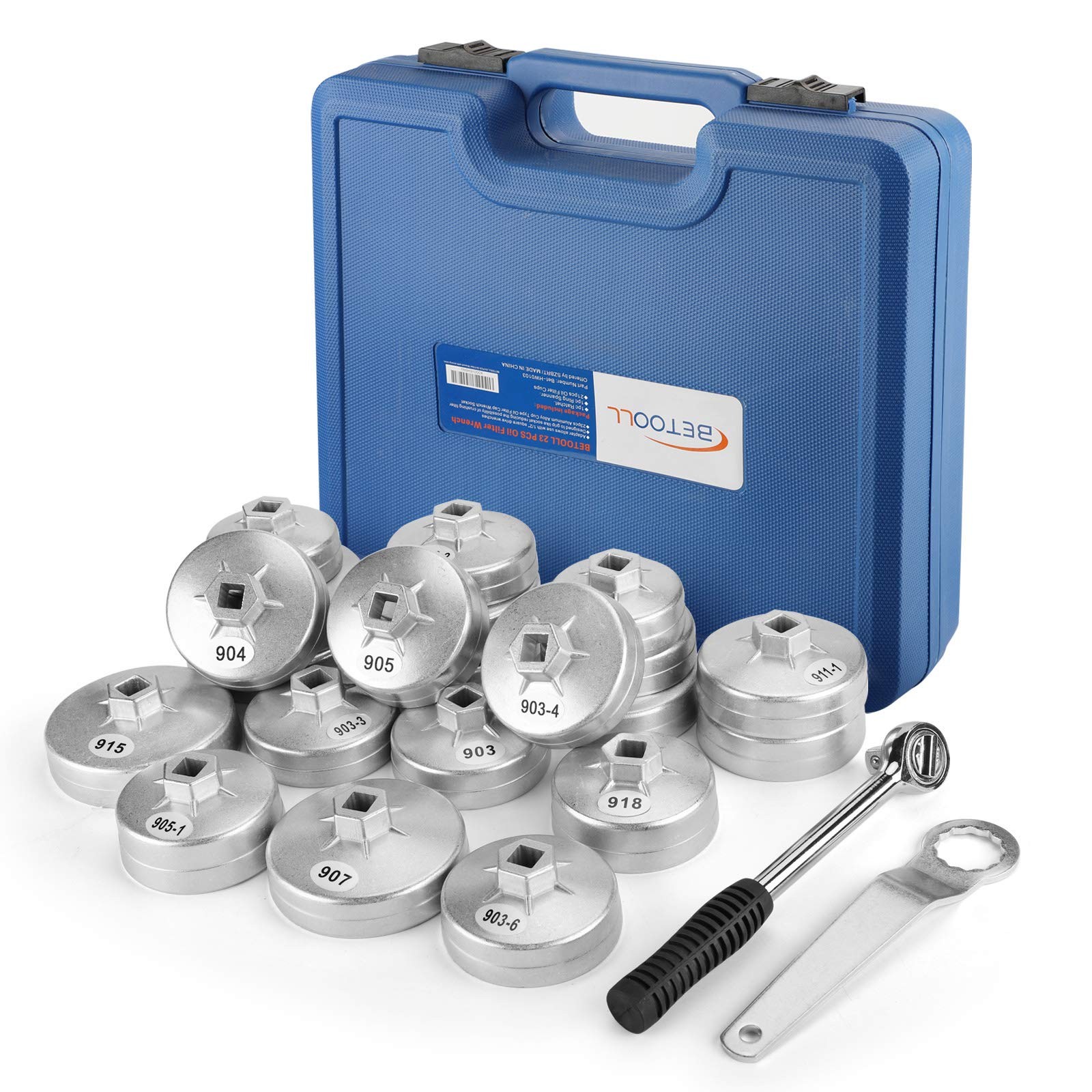 BETOOLL 23pcs Oil Filter Wrench Set, Oil Filter Socket Set FREE SHIPPING