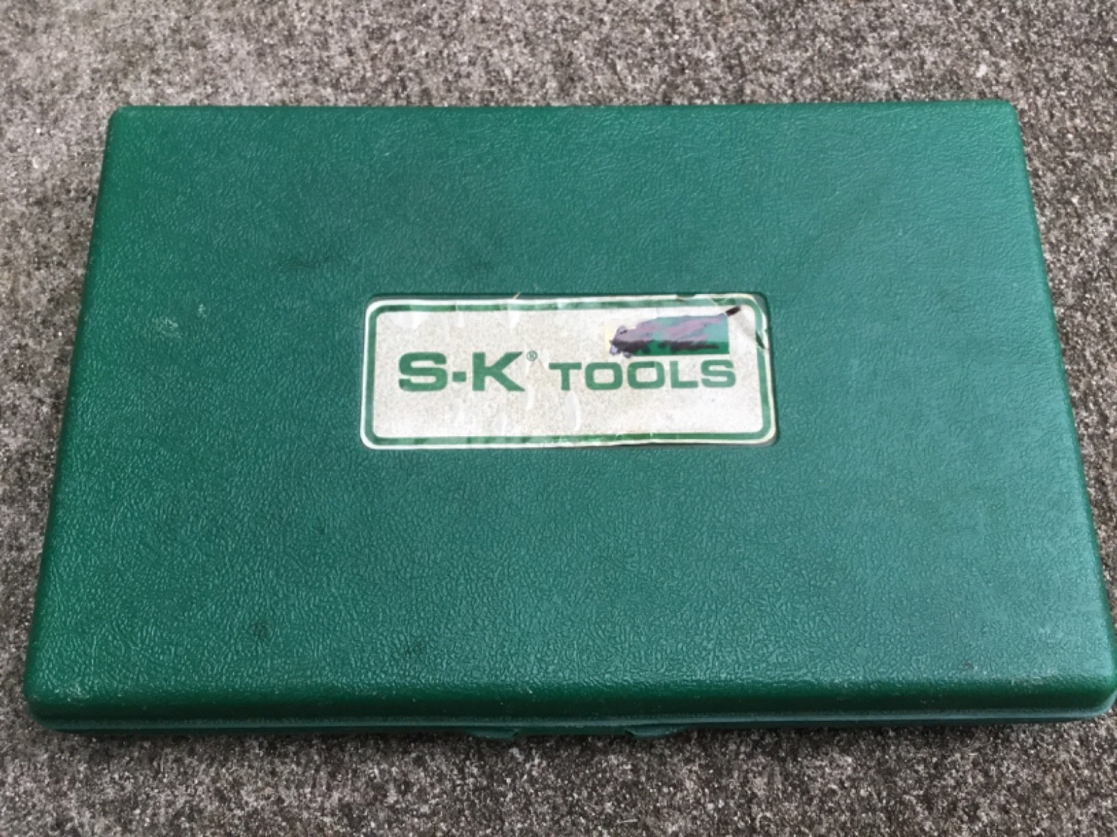 S-K Tools 1/4” & 3/8” 21 Piece Complete SAE Socket Set W/Case #4222 Excellent