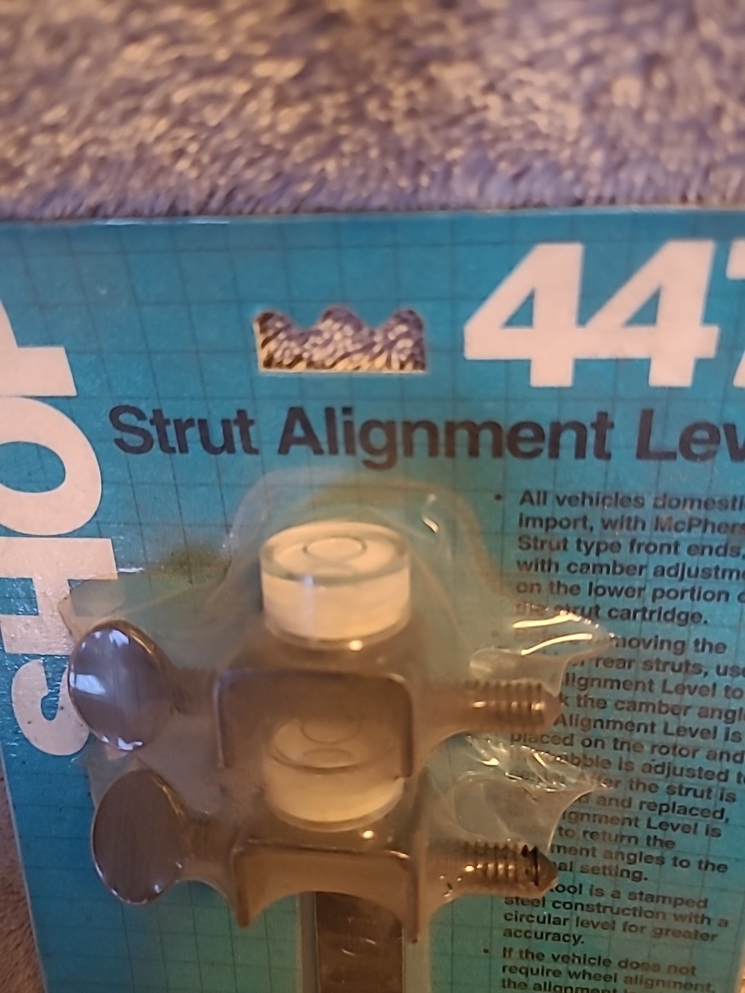 Strut Alignment Level Thexton 447 New In Package